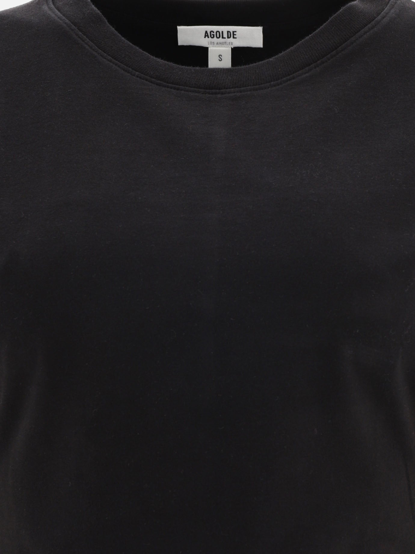 Agolde "Britt" t-shirt 17302250_XS Black 3