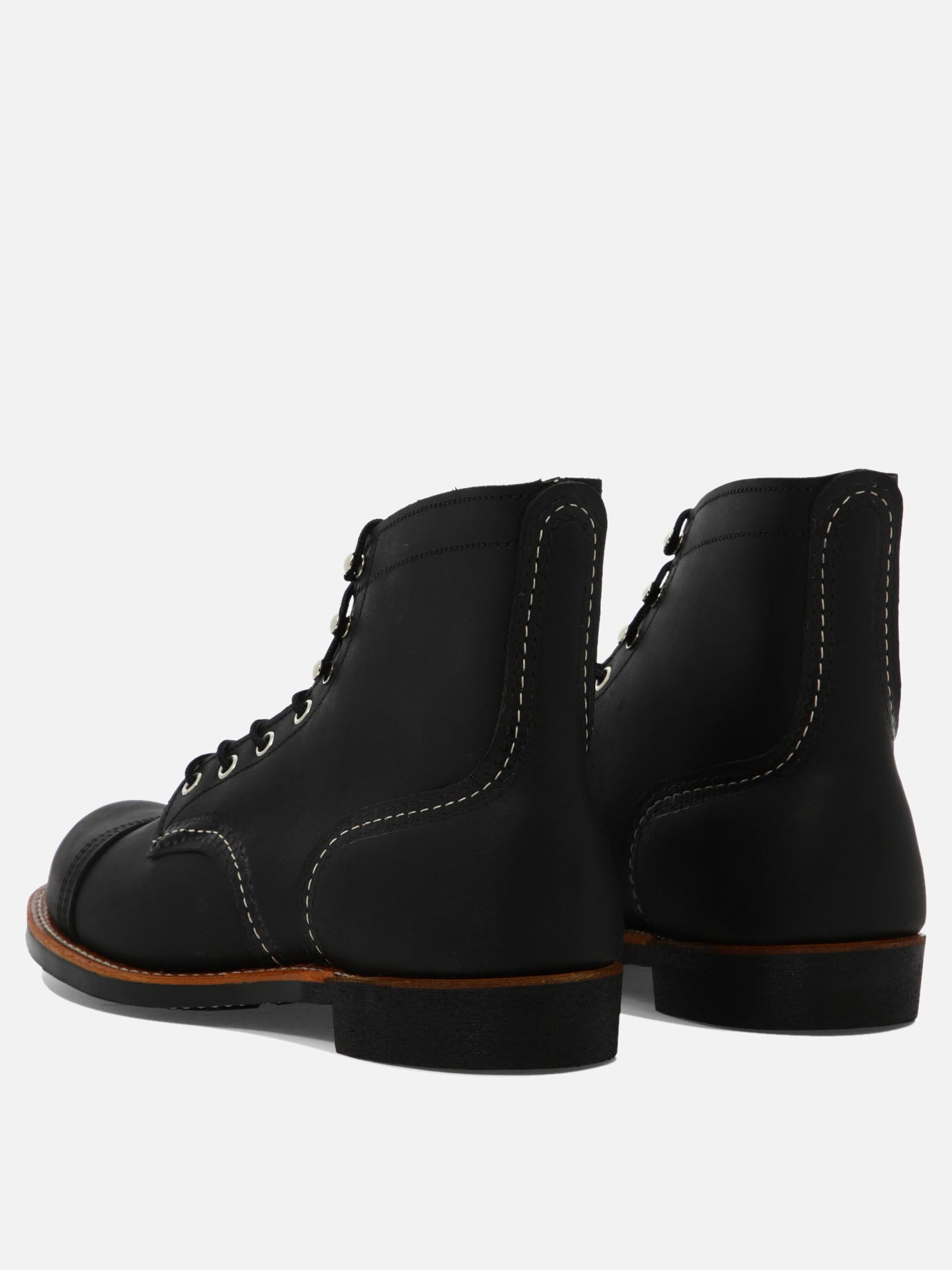 Red Wing Shoes Stivaletti "Iron Ranger" 16451243_11 Nero 4