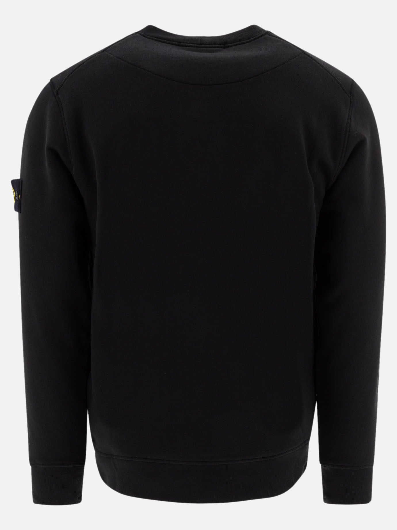 Stone Island Organic cotton fleece sweatshirt 18360261_M Black 2