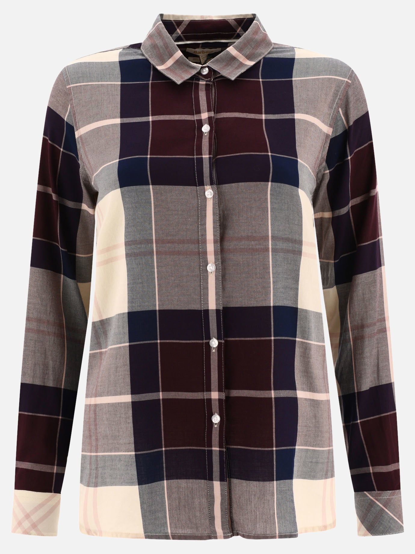 Barbour Camicia "MOORLAND" 13373725_8 Viola 1