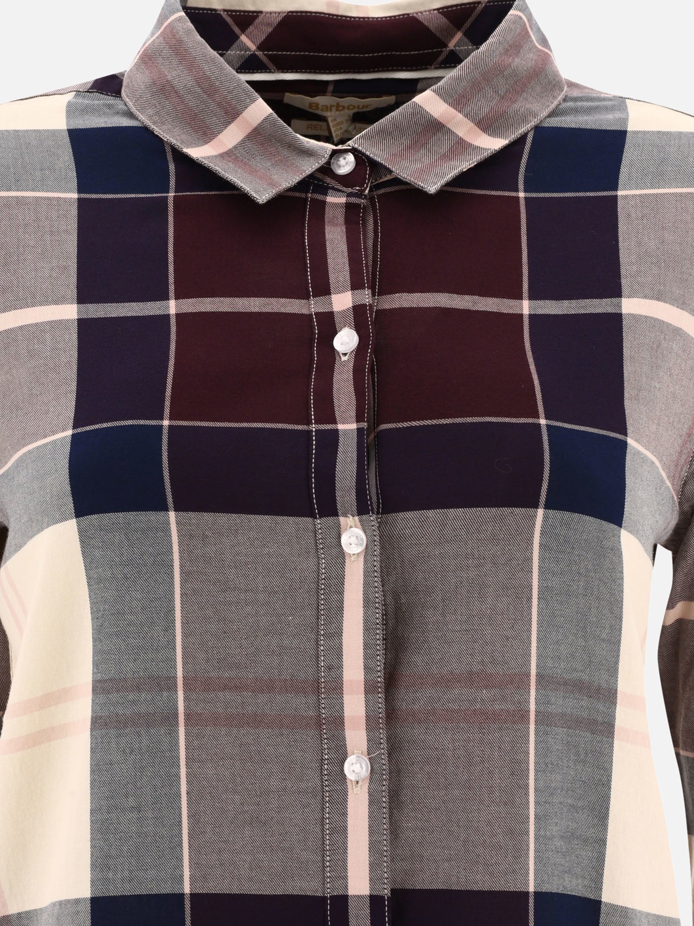 Barbour Camicia "MOORLAND" 13373725_8 Viola 3
