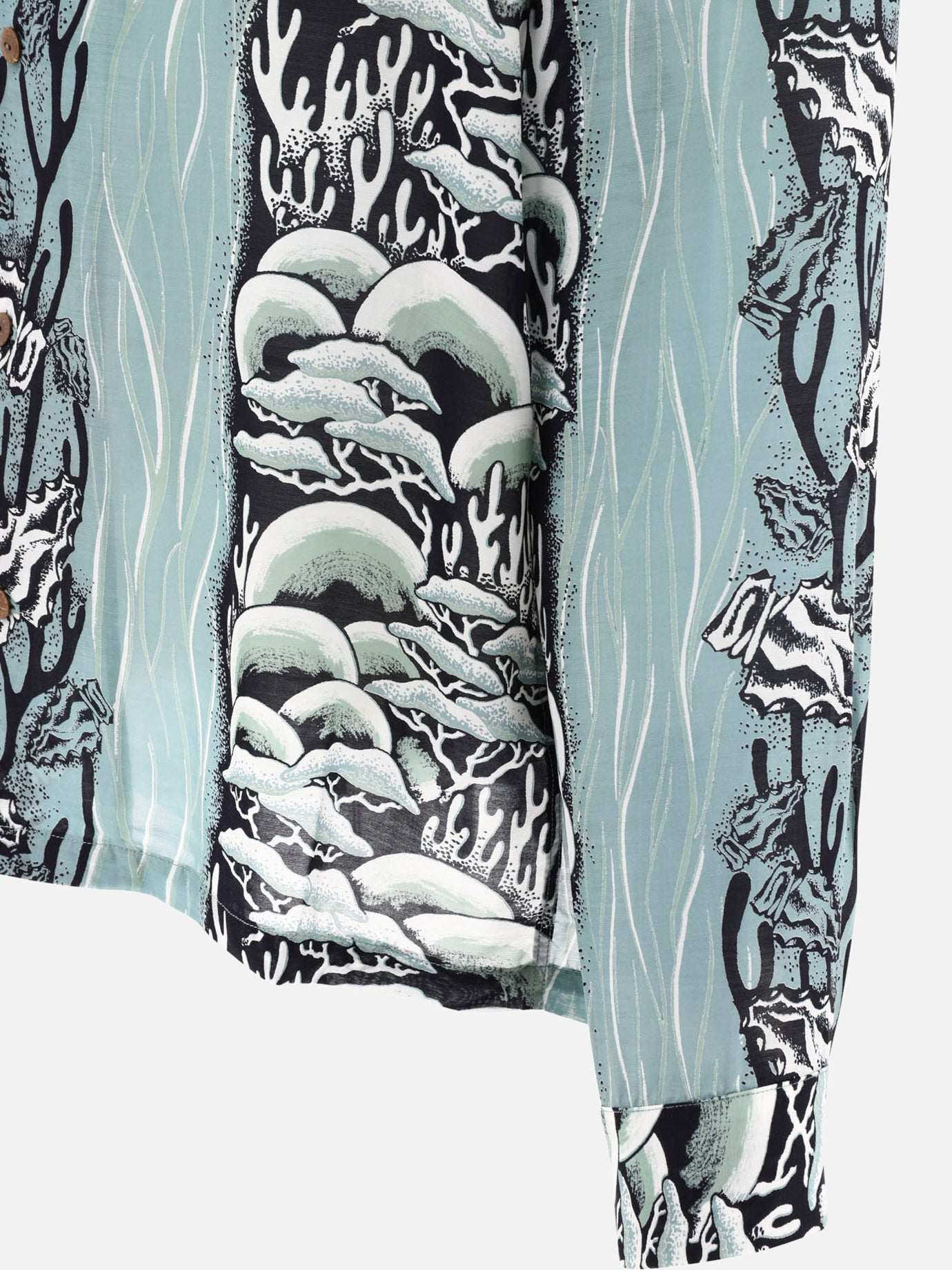 KAPITAL Camicia "Souffle" 11689760_4 Verde 4