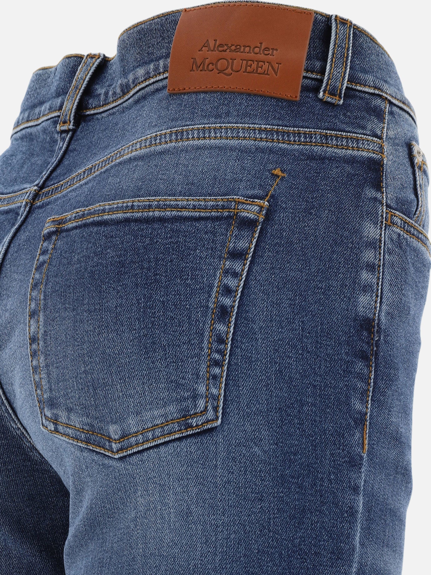 Alexander McQueen Jeans bootcut 19736785_29 Blue 4