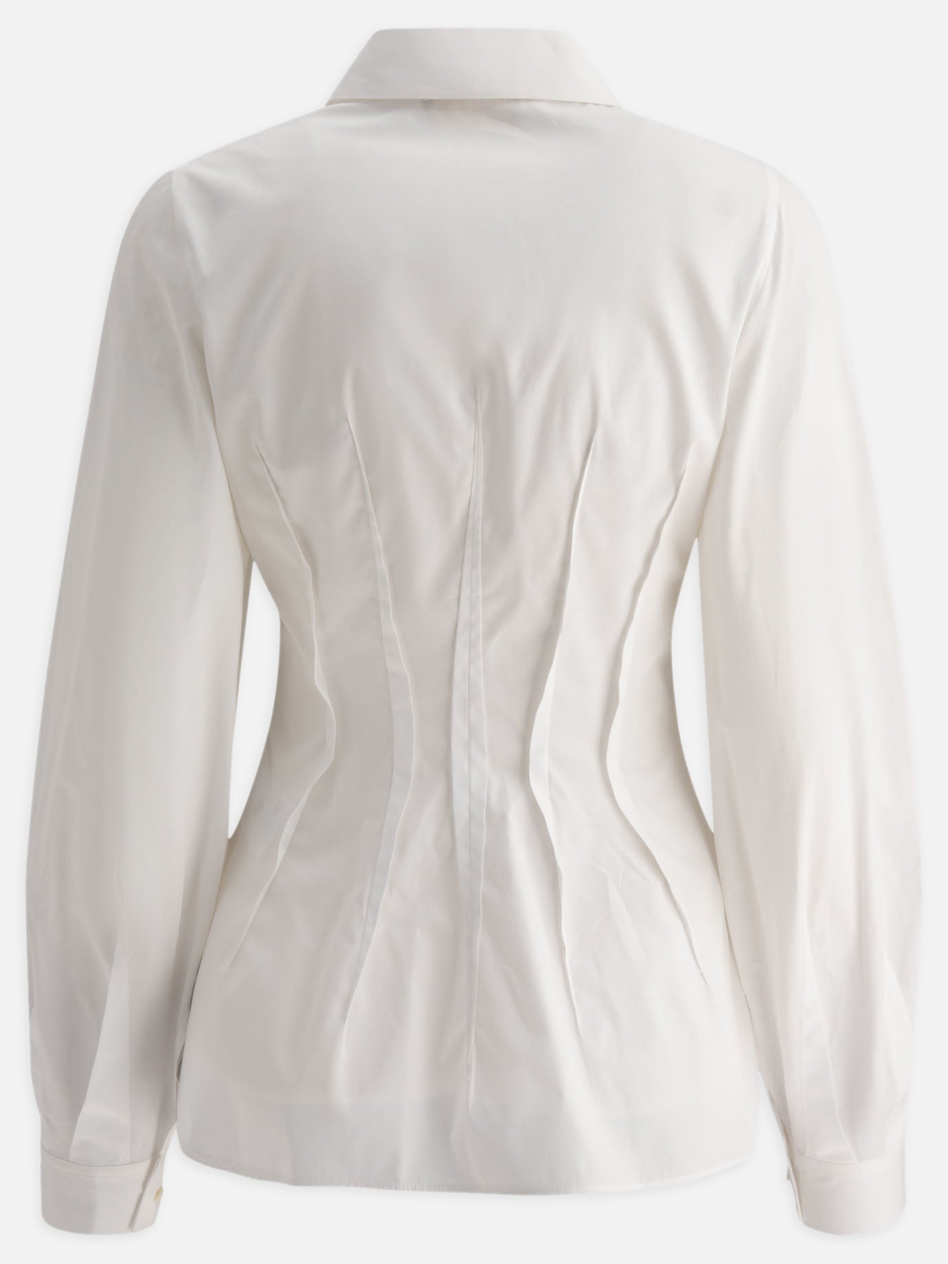 Elie Saab Camicia con pinces invertite 19415243_36 White 2