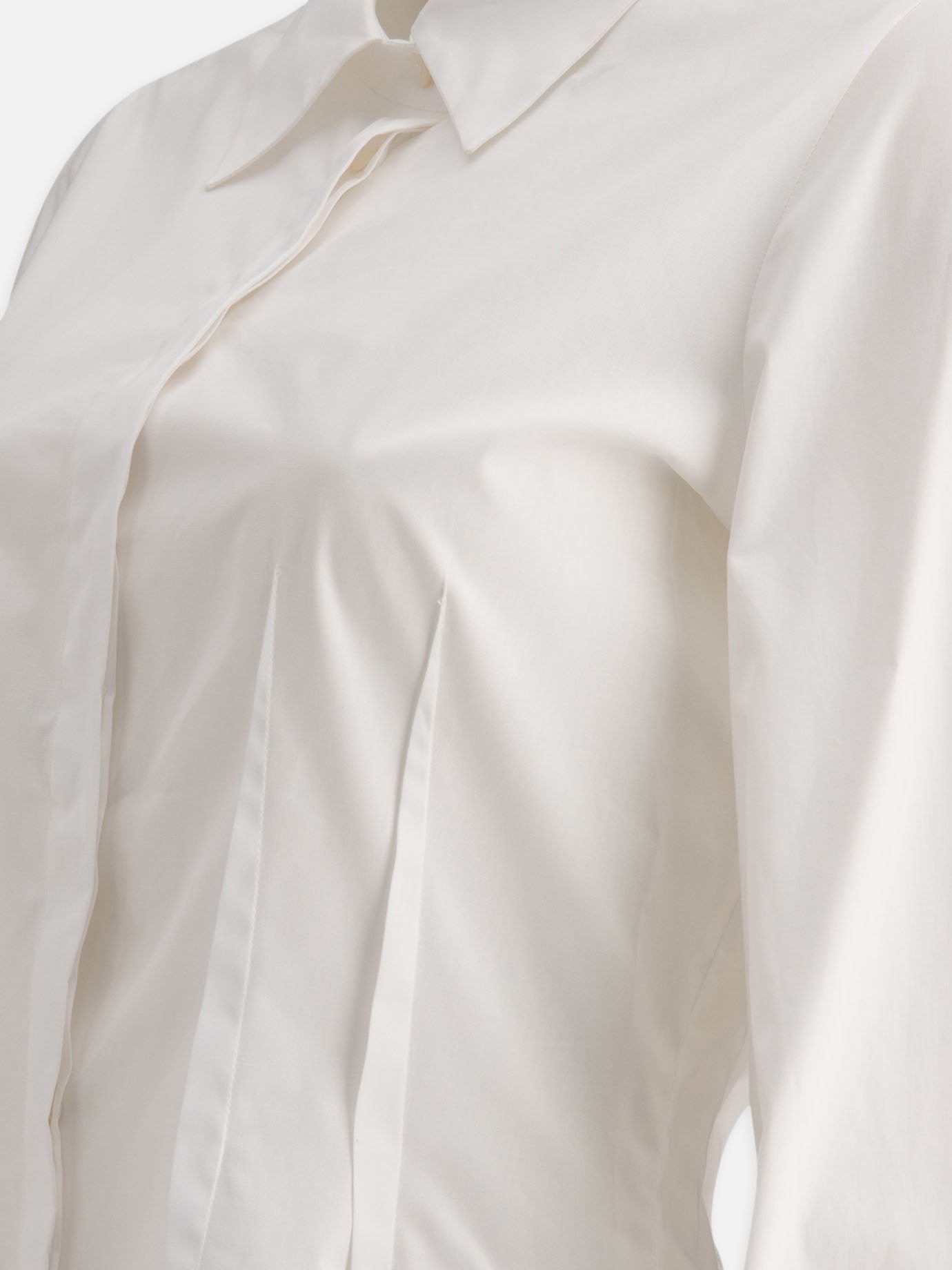 Elie Saab Camicia con pinces invertite 19415243_36 White 4