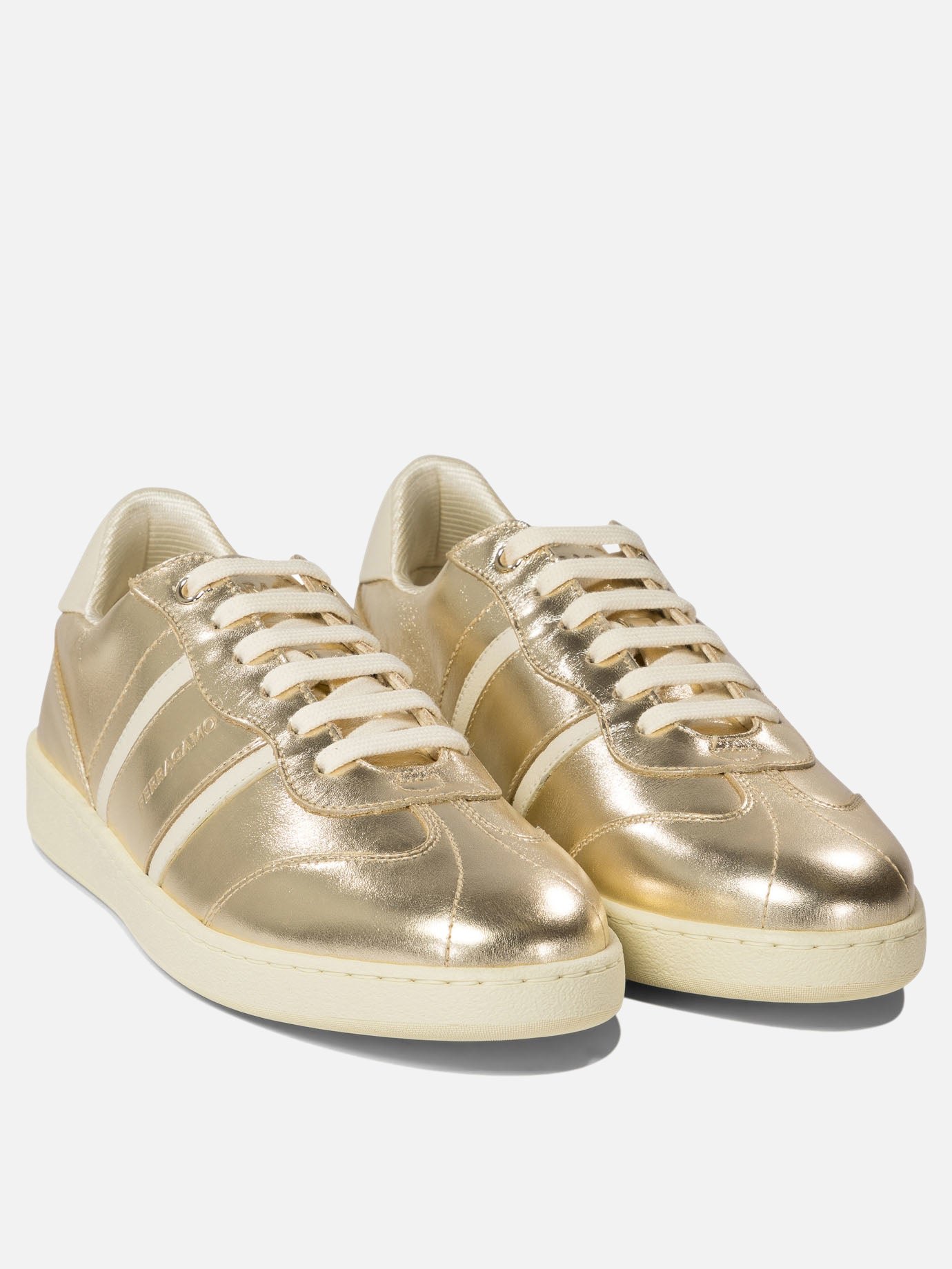 Ferragamo "Achille" sneakers 12929561_5½ Gold 2