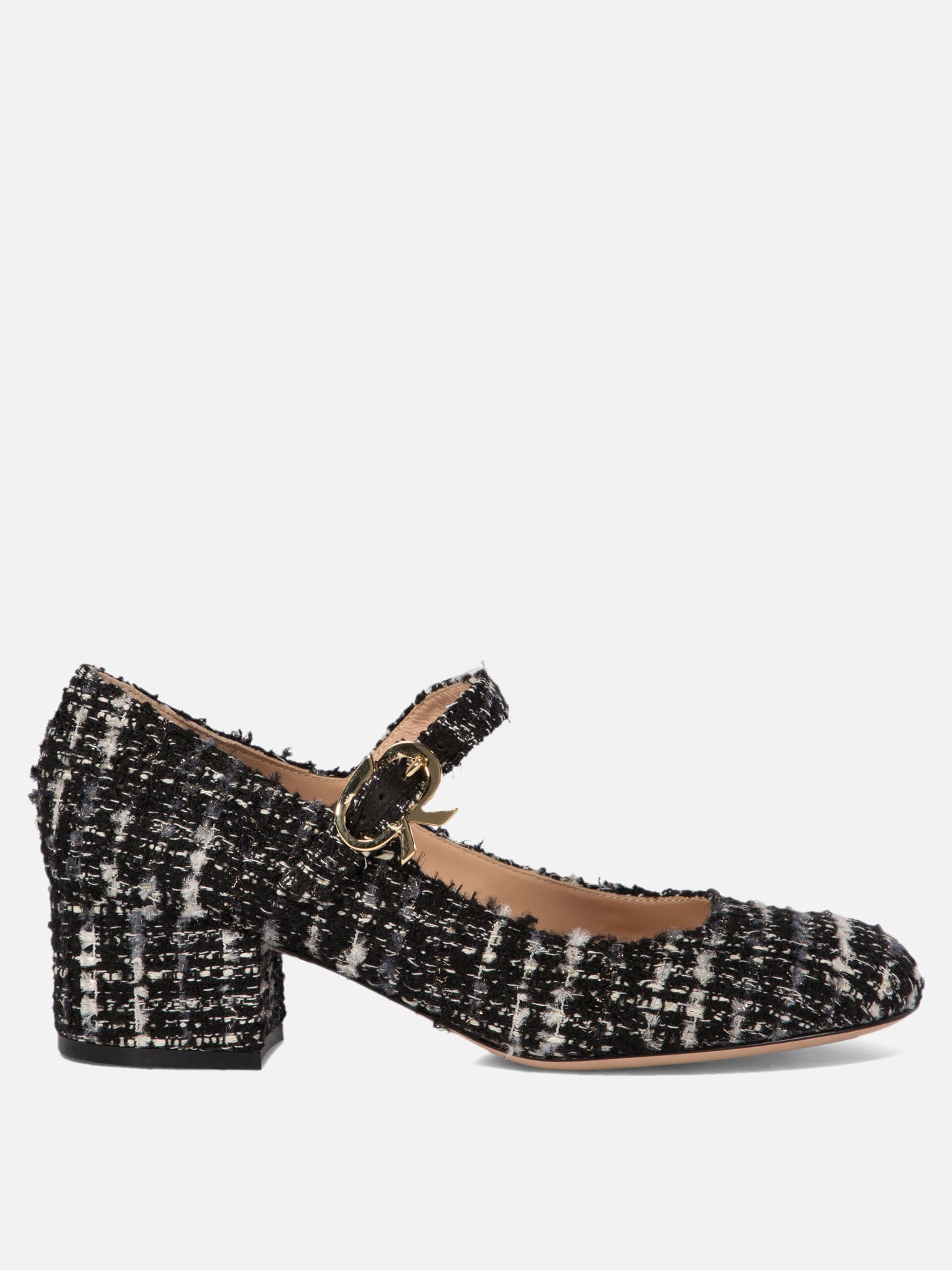 Gianvito Rossi "Mary Ribbon" mary jane 14294072_37 Black 1