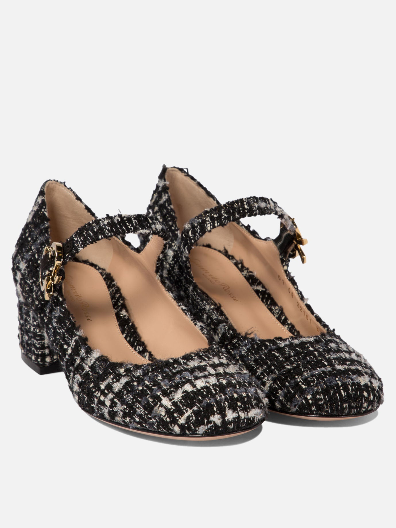 Gianvito Rossi "Mary Ribbon" mary jane 14294072_37 Black 2