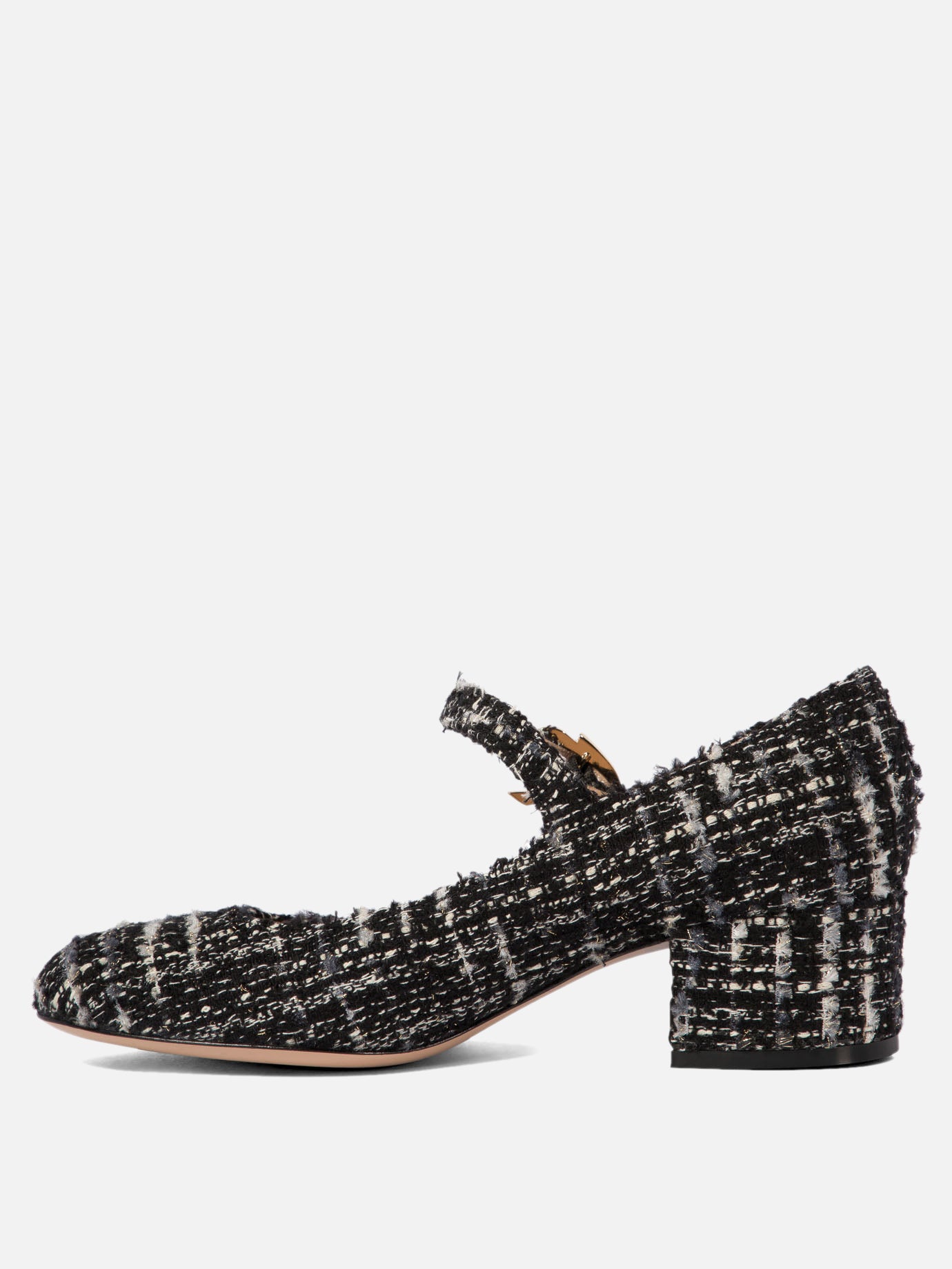 Gianvito Rossi "Mary Ribbon" mary jane 14294072_37 Black 3