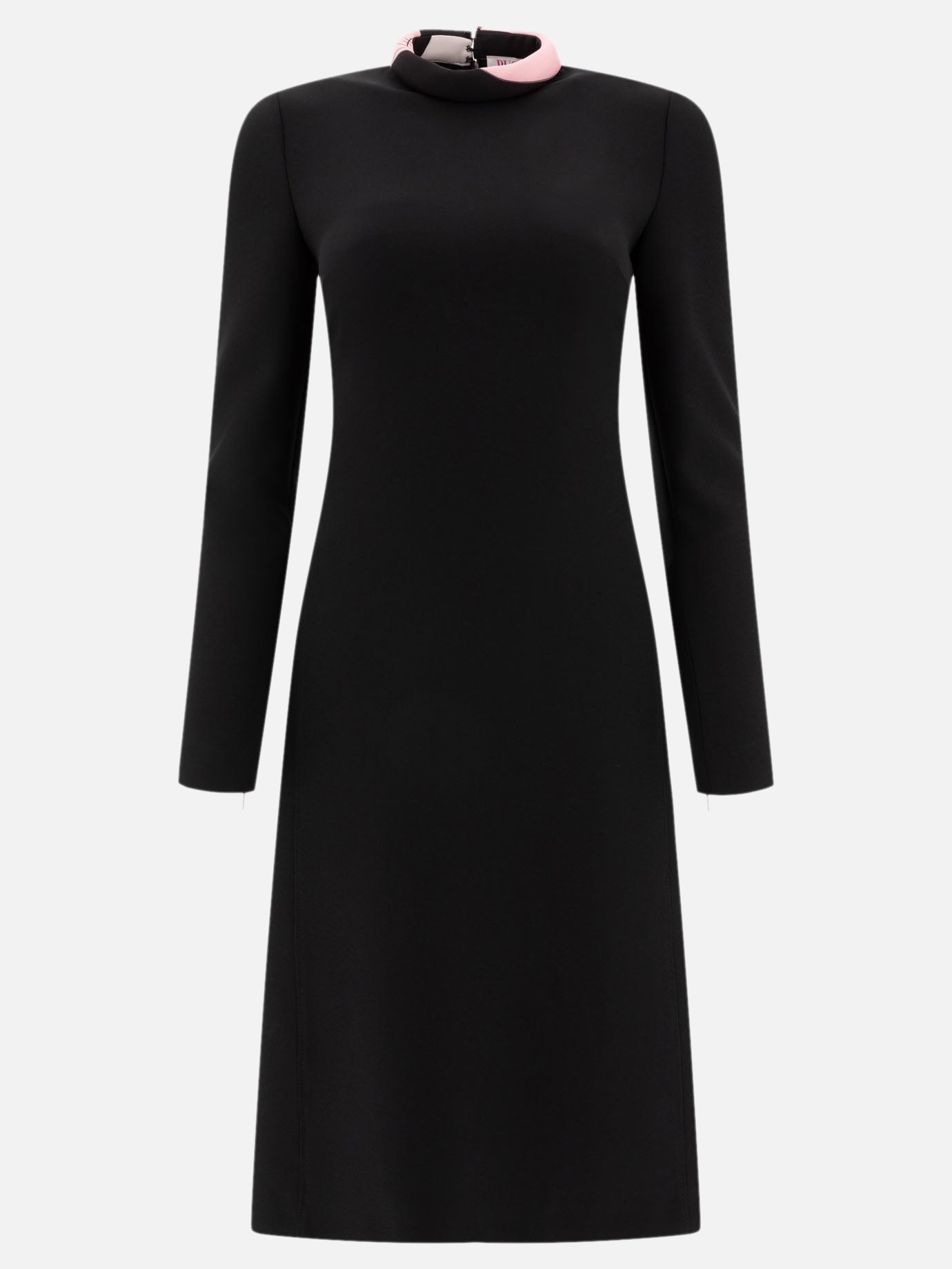 Pucci Dress with contrasting collar 11994065_38 Black 1