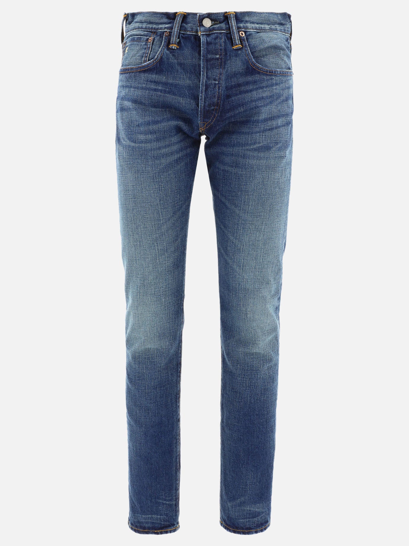 RRL by Ralph Lauren Jeans con cimosa "Hillsview" 19291279_30/30 Blue 1