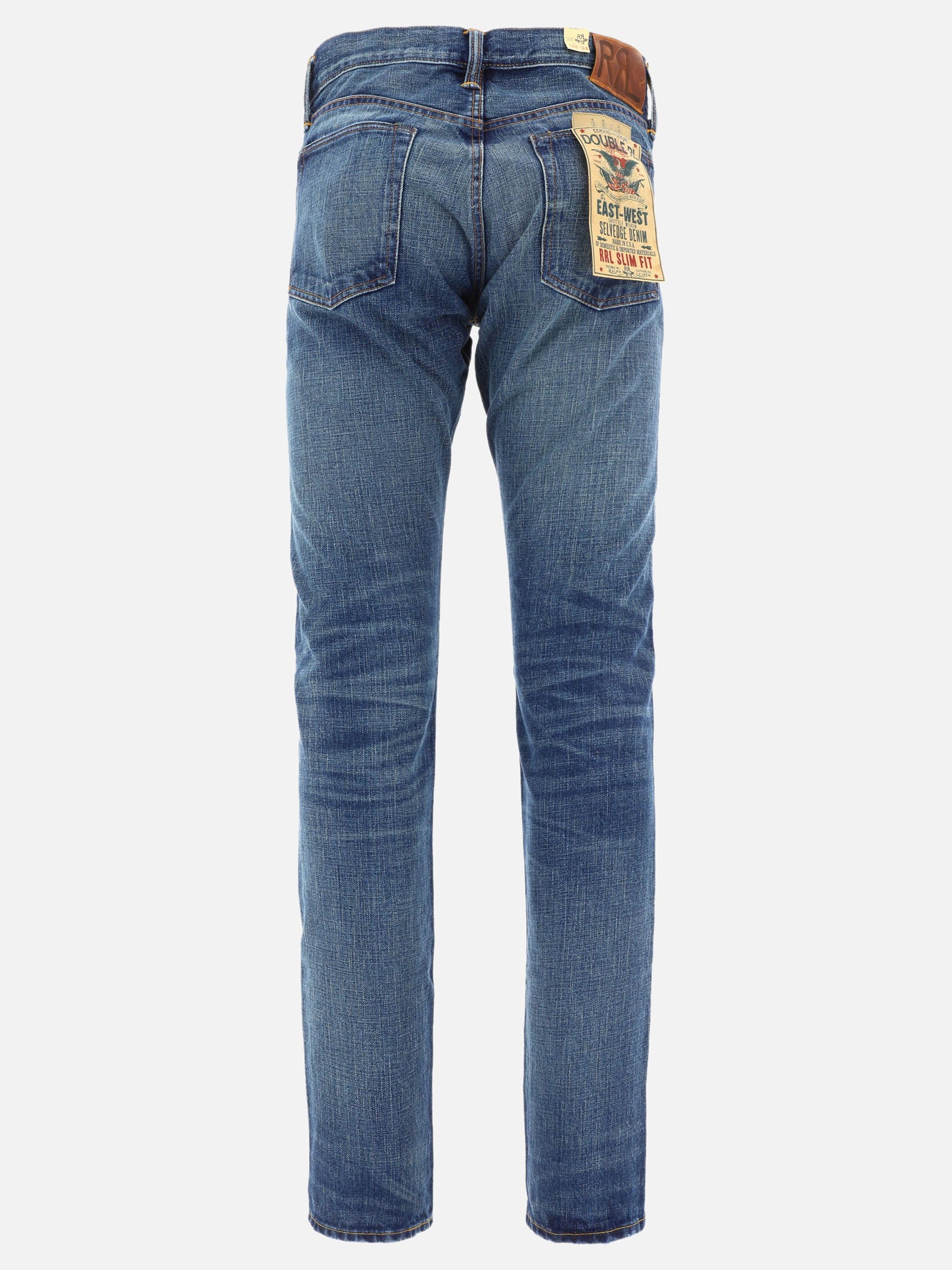 RRL by Ralph Lauren Jeans con cimosa "Hillsview" 19291279_30/30 Blue 2