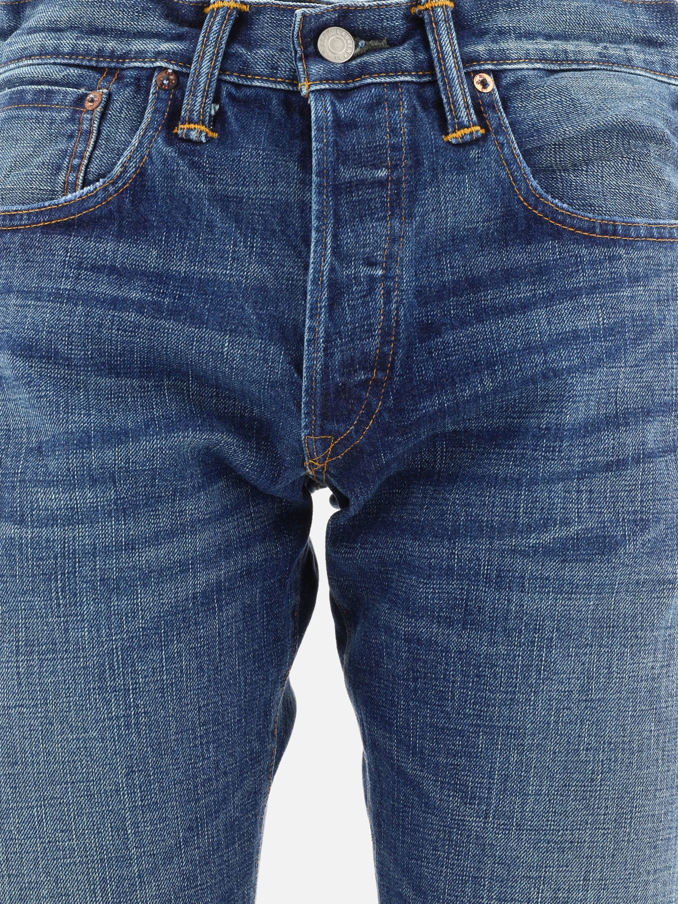 RRL by Ralph Lauren Jeans con cimosa "Hillsview" 19291279_30/30 Blue 3