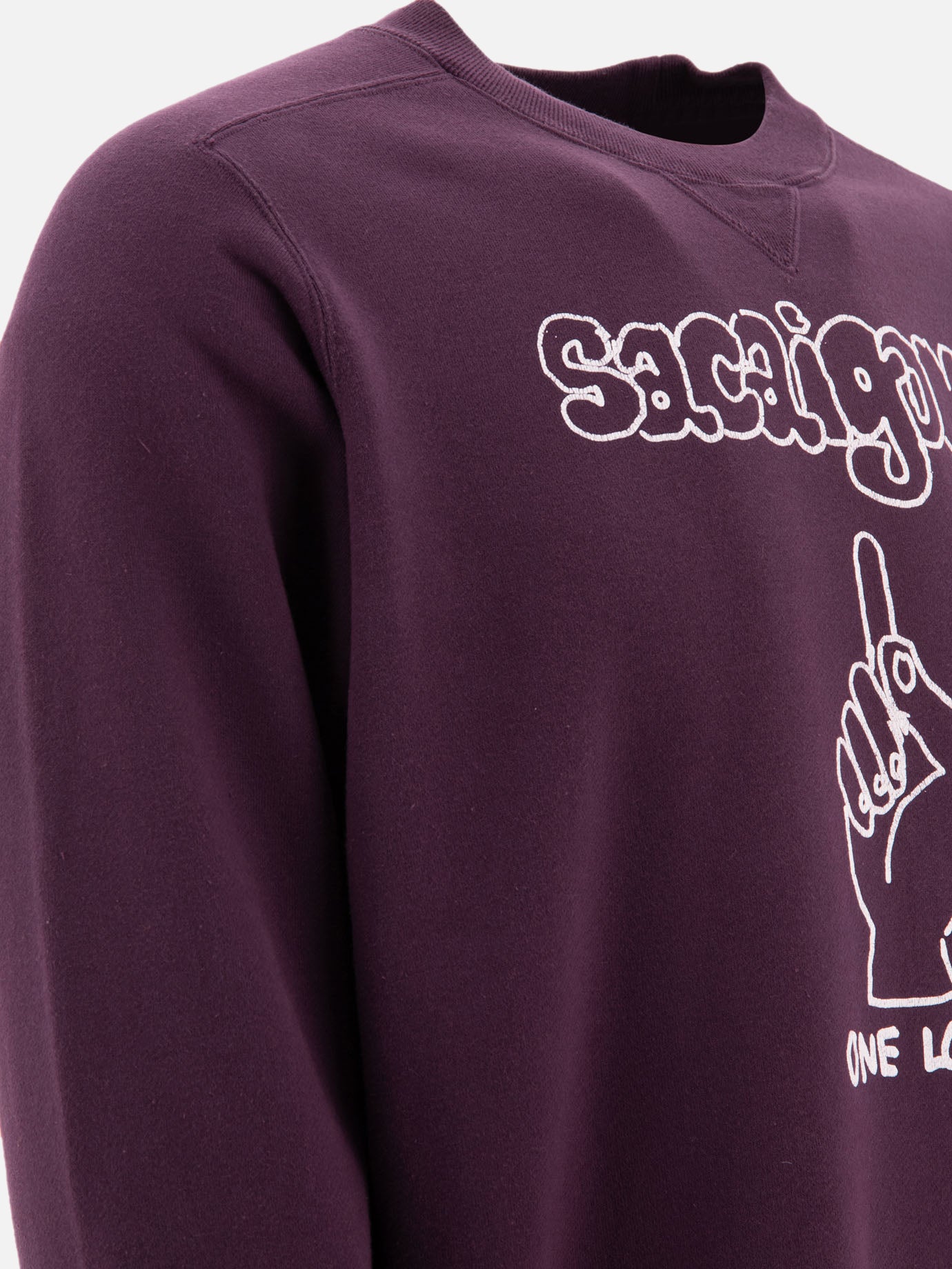 Sacai "Gonz sacaigonz" sweatshirt 10711932_2 Purple 4