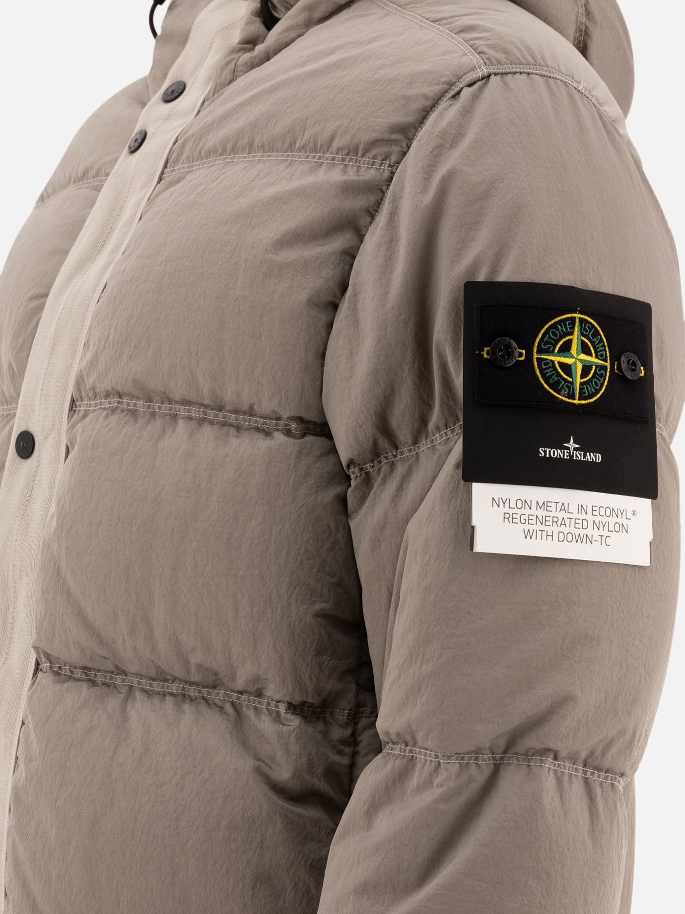 Stone Island "Nylon Regenerated" down jacket 10207683_M Grey 4