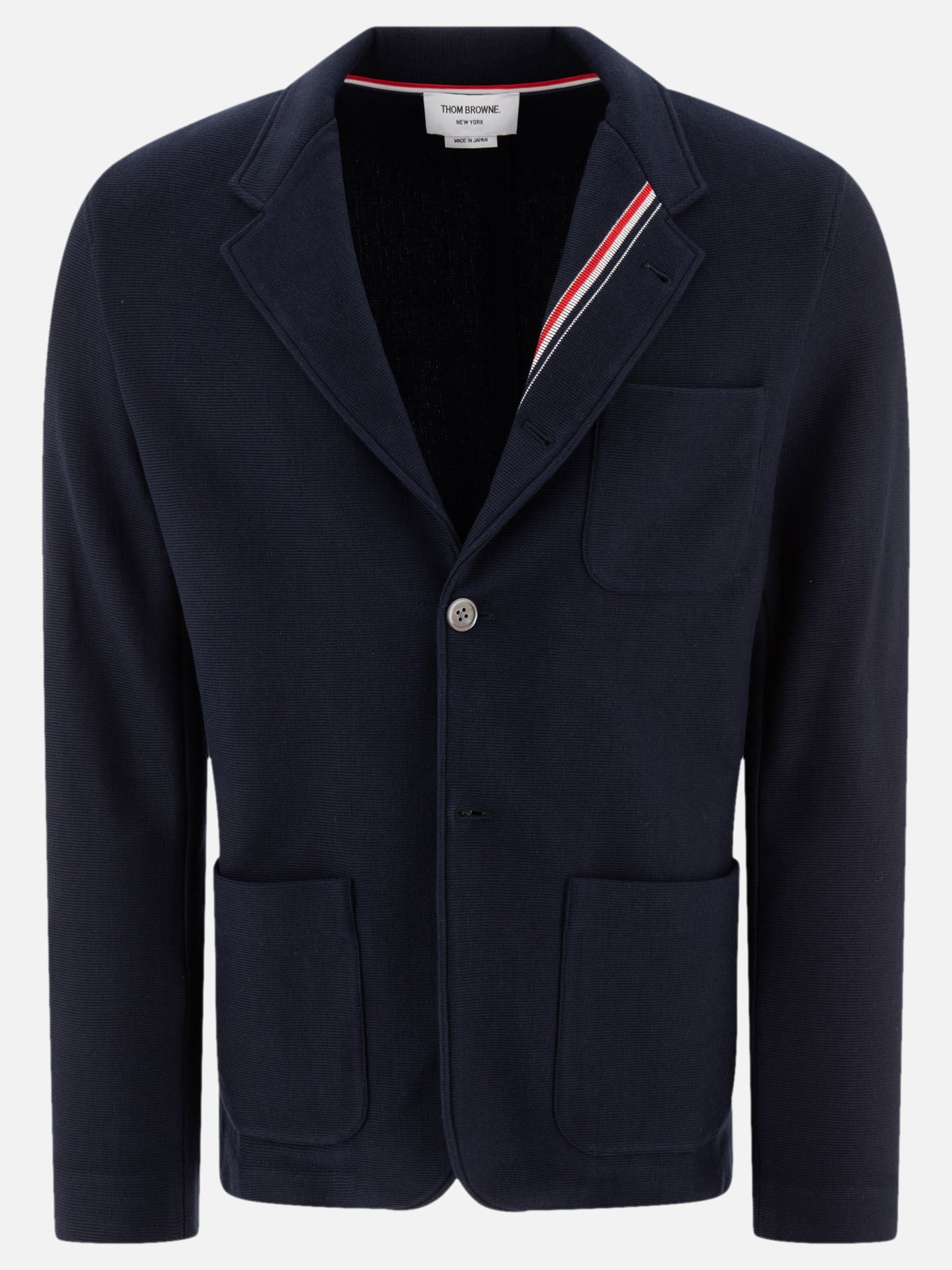 Thom Browne Blazer destrutturato "RWB" 10849754_2 Blue 1