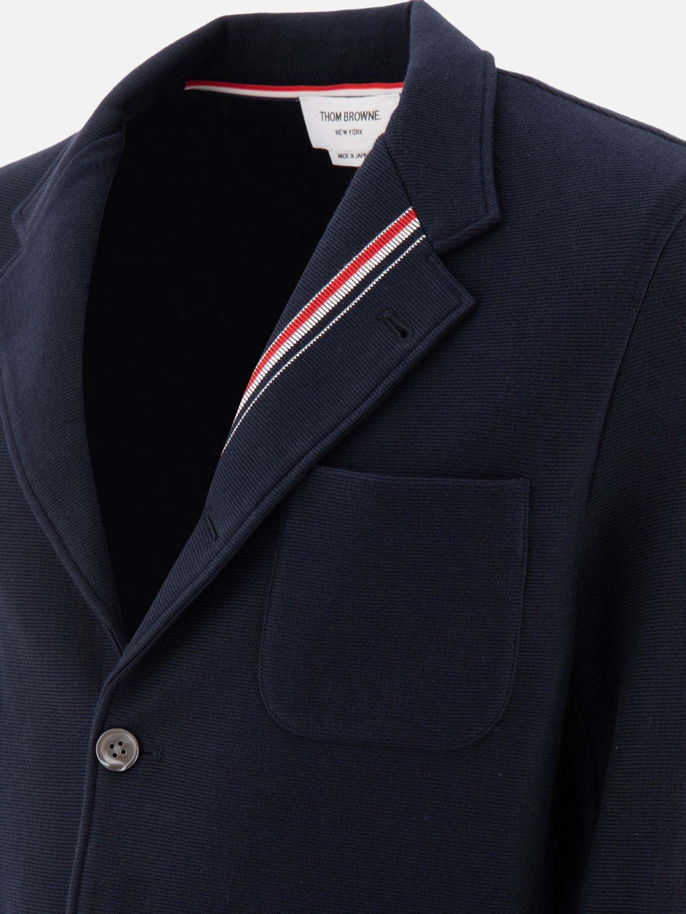Thom Browne Blazer destrutturato "RWB" 10849754_2 Blue 4