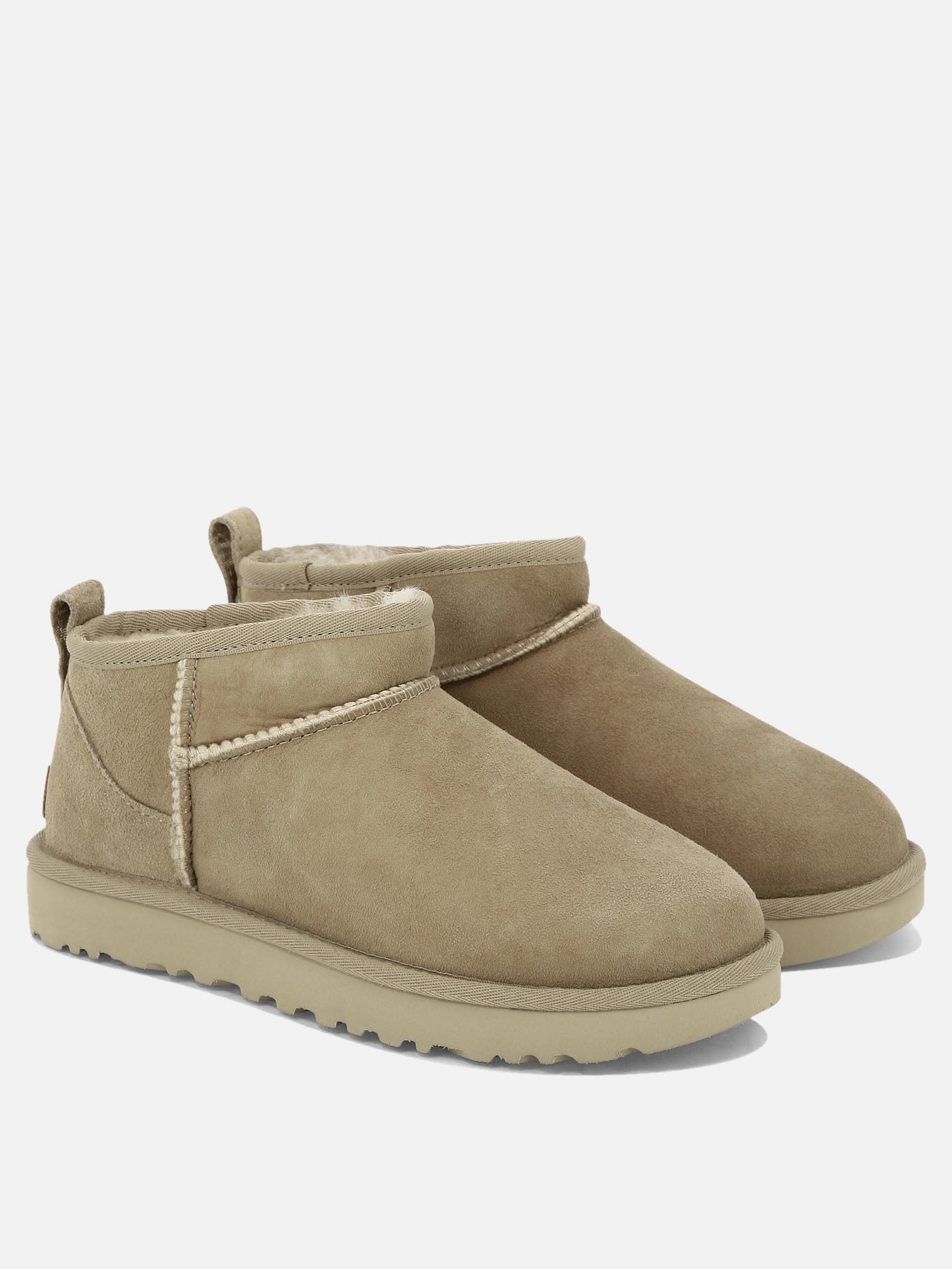 Ugg "Classic Ultra Mini" ankle boots 14804430_5 Beige 2