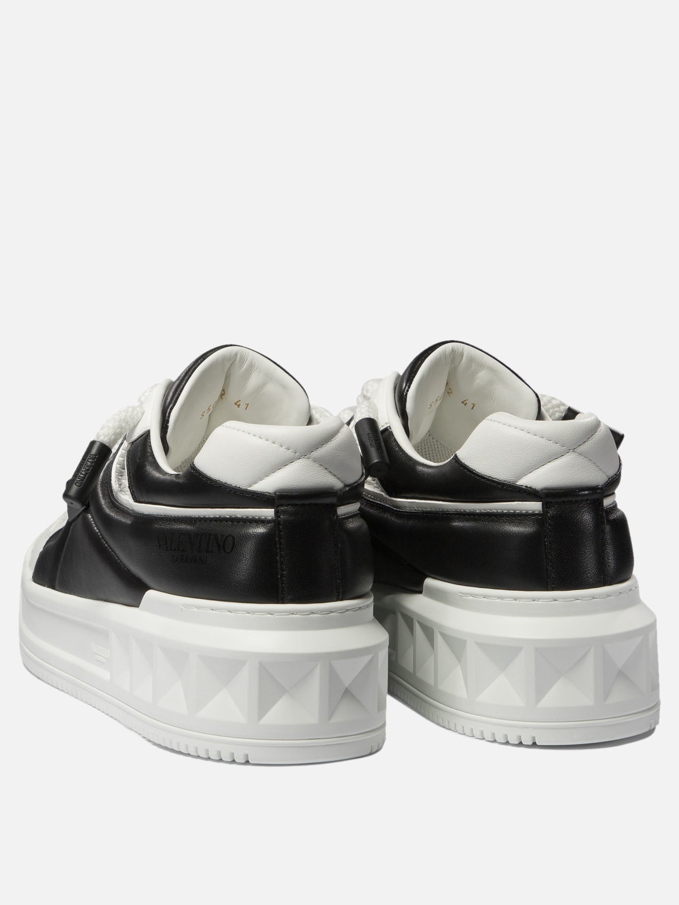 Valentino Garavani "ONE STUD XL" sneakers 19568406_40 Black 4