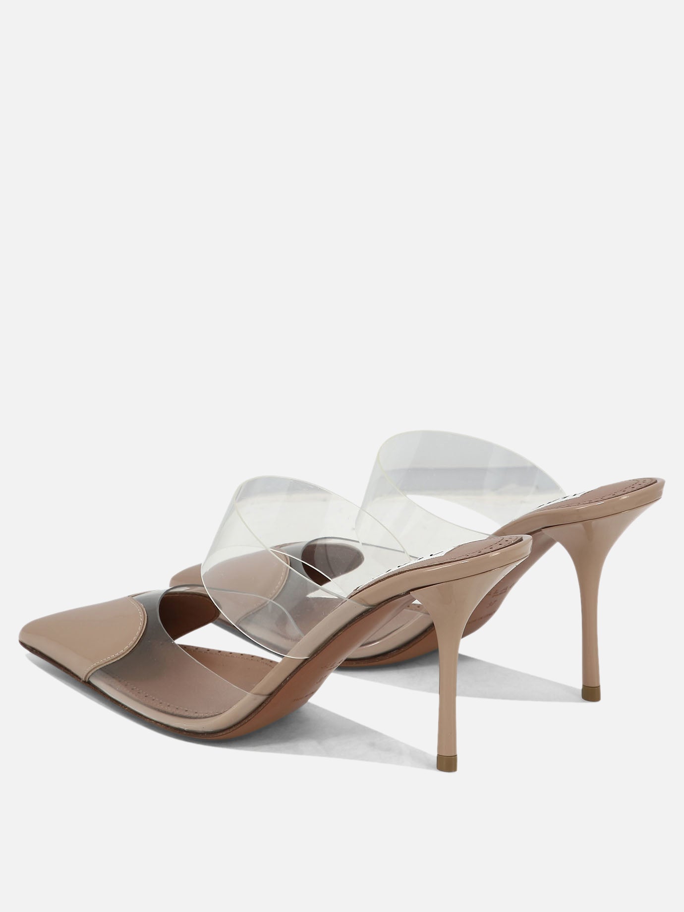 Mules 60% calf leather 40% polyurethane - 50% leather 50% rubber  Beige - Alaïa Women | PDP | VIETTI Online Store | Zoom-Modal_4
