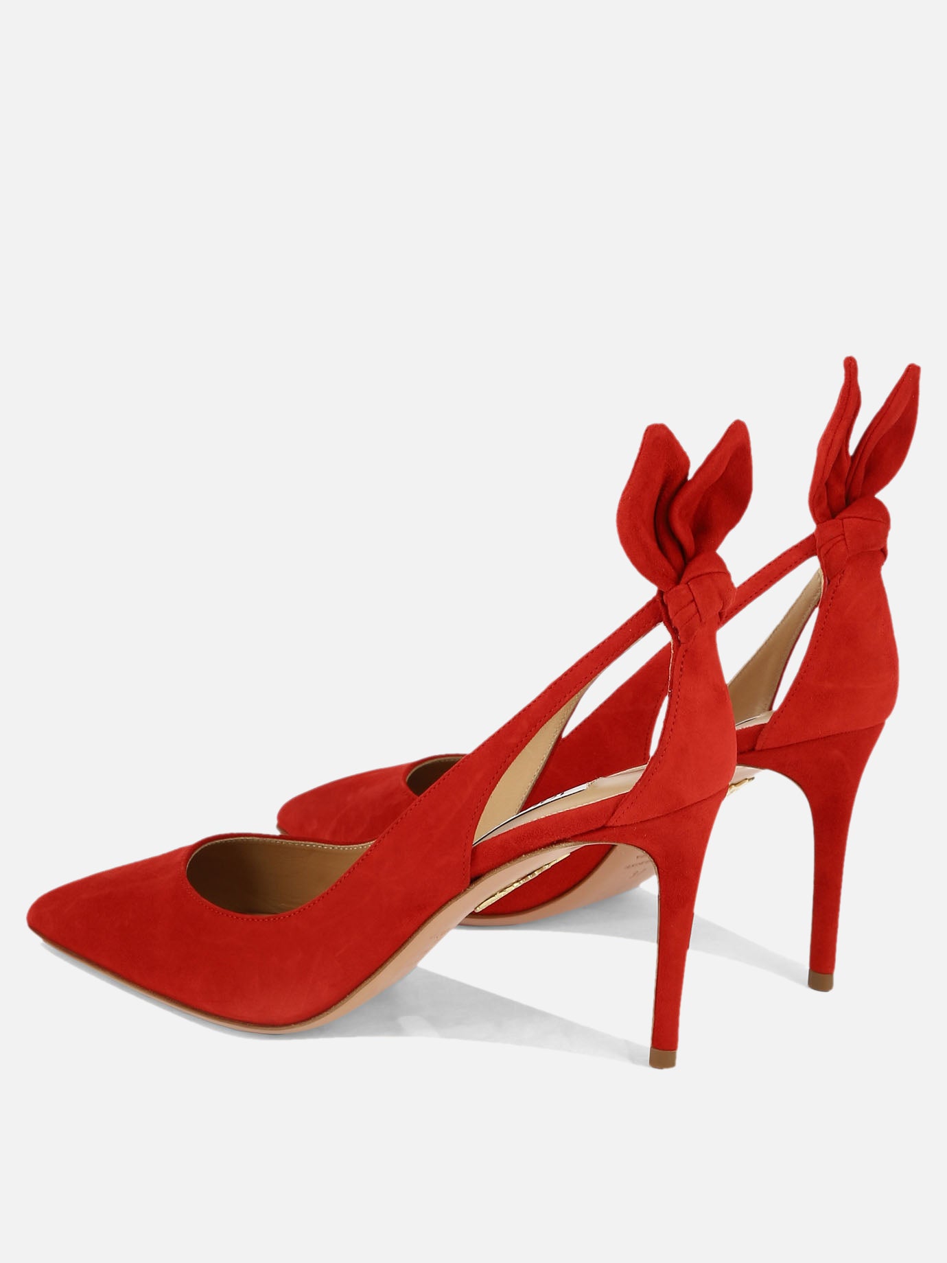 Pumps 100% suede - 100% leather  Red - Aquazzura Women | PDP | VIETTI Online Store | Zoom-Modal_4
