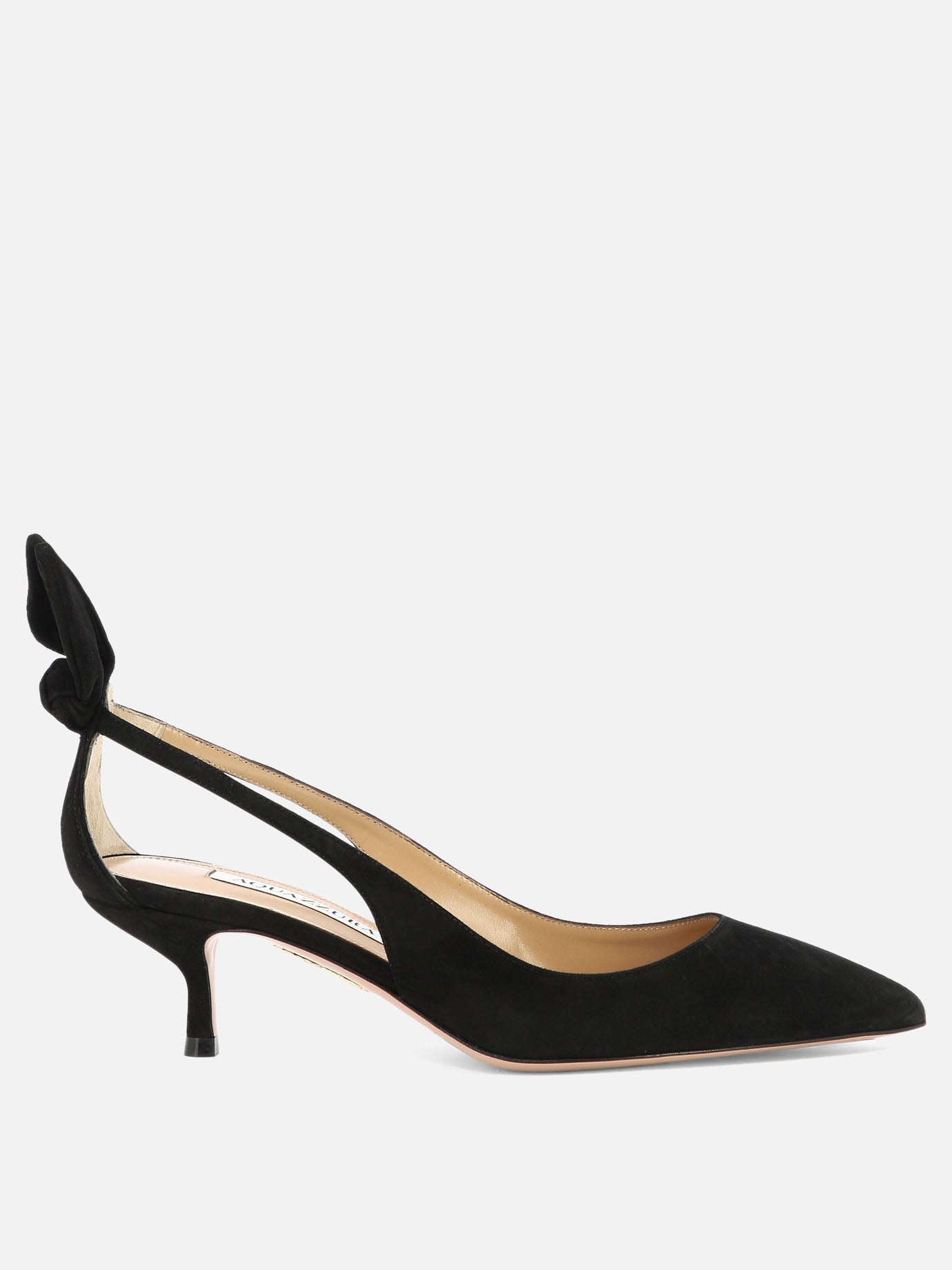 Pumps 100% suede - 100% leather  Black - Aquazzura Women | PDP | VIETTI Online Store | thumbnail