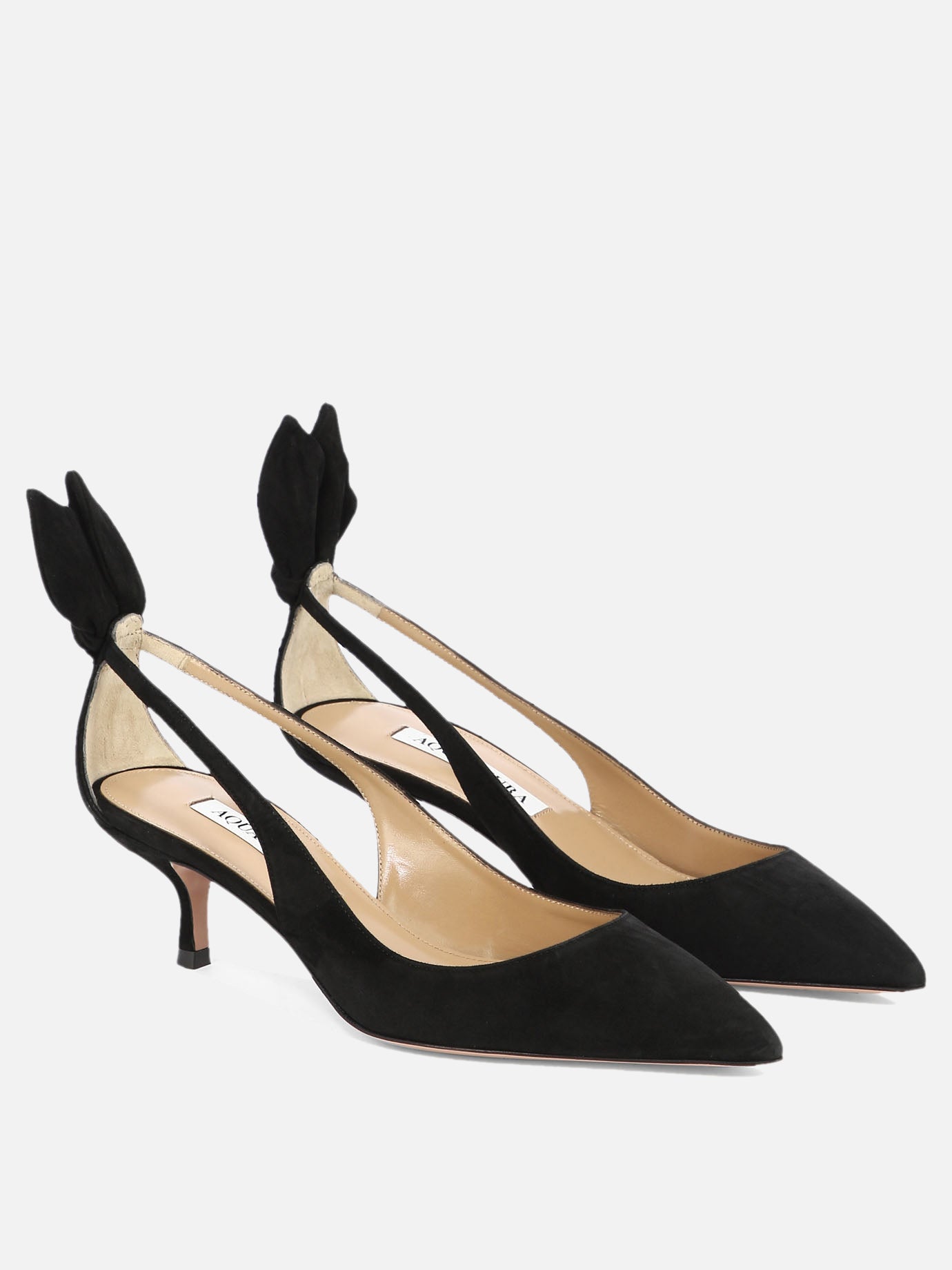 Pumps 100% suede - 100% leather  Black - Aquazzura Women | PDP | VIETTI Online Store | thumbnail_2