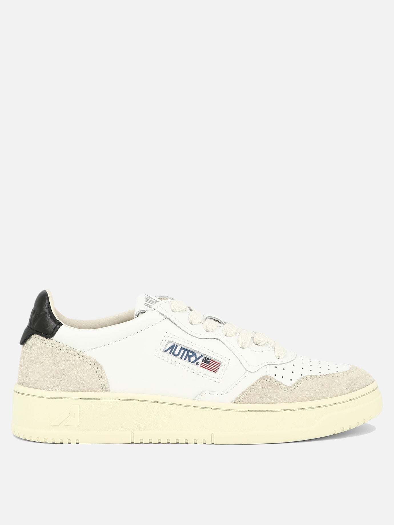 Low top sneakers 100% cow leather - 100% rubber  White - Autry Women | PDP | VIETTI Online Store | thumbnail