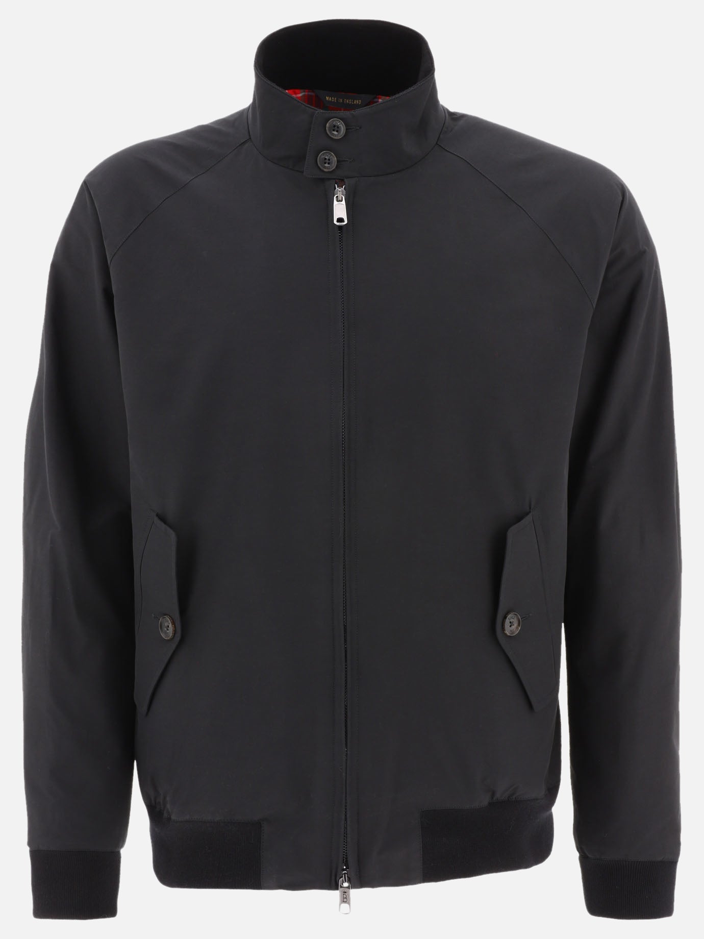 Bomber jackets 58% POLYESTER 42% COTTON  Black - Baracuta Men | PDP | VIETTI Online Store | Zoom-Modal

