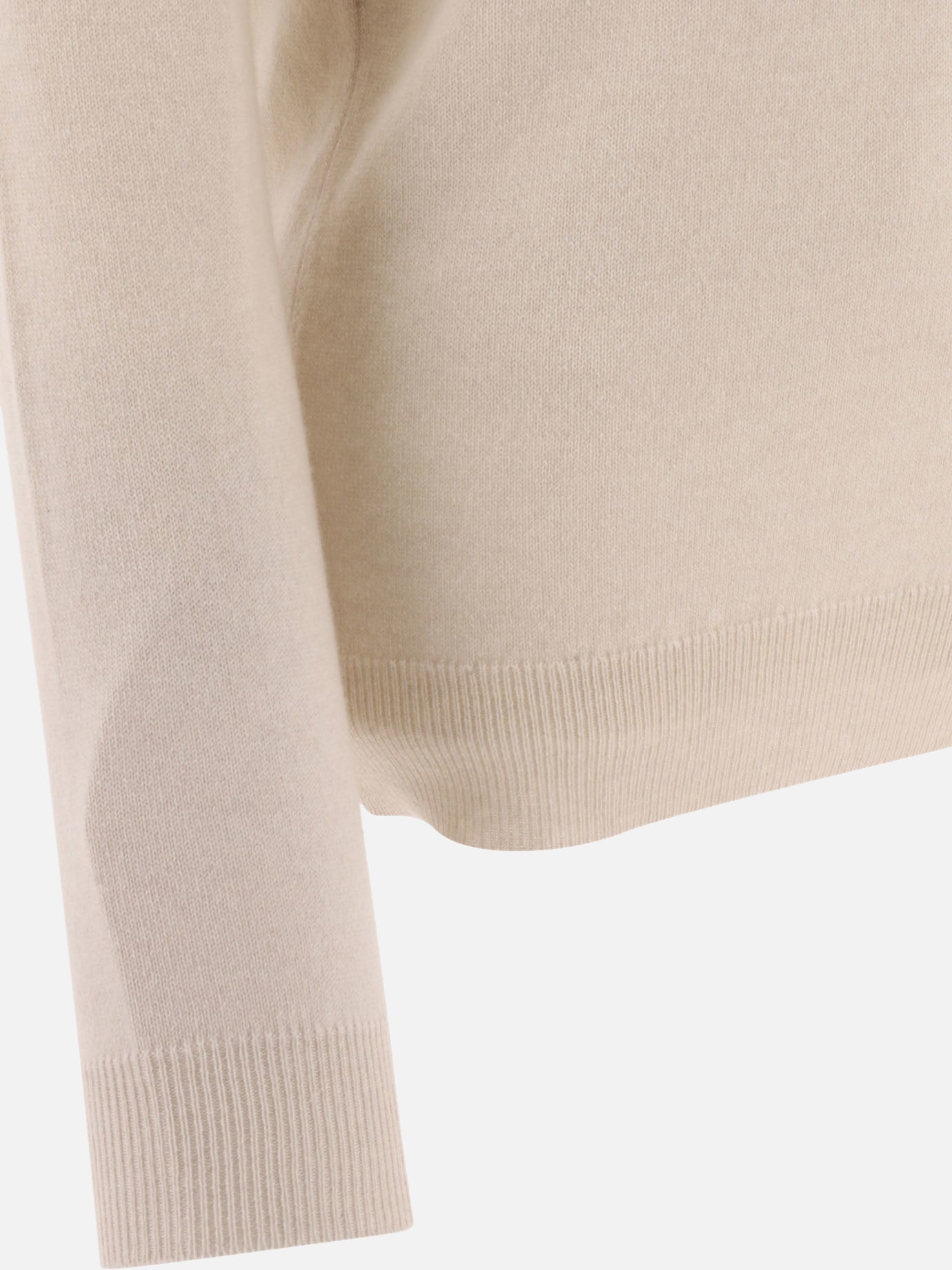 Crewneck sweaters 100% cashmere  Beige - Brunello Cucinelli Women | PDP | VIETTI Online Store | thumbnail_4