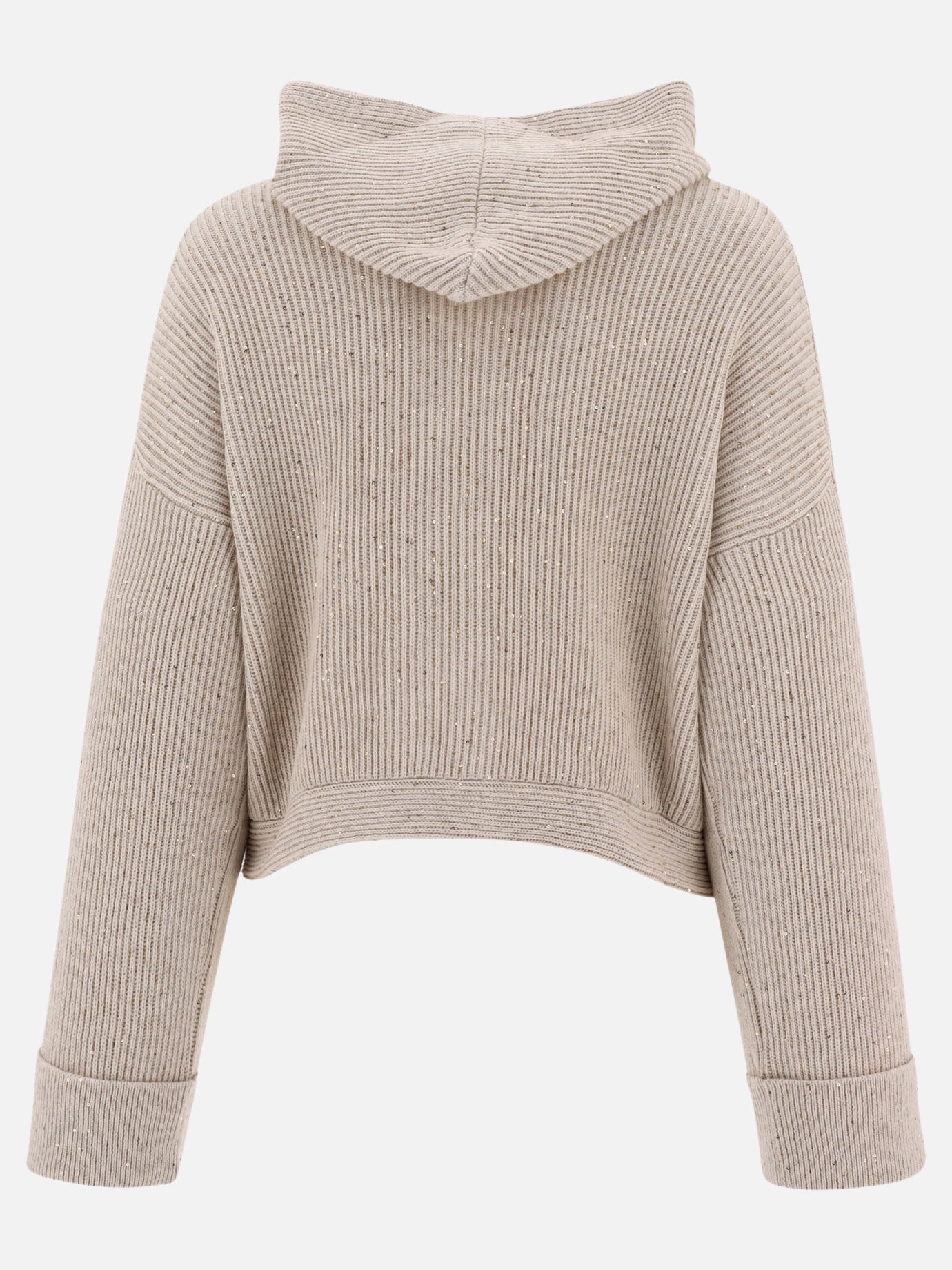 Cardigans 96% cotton 4% polyester  Beige - Brunello Cucinelli Women | PDP | VIETTI Online Store | Zoom-Modal_2
