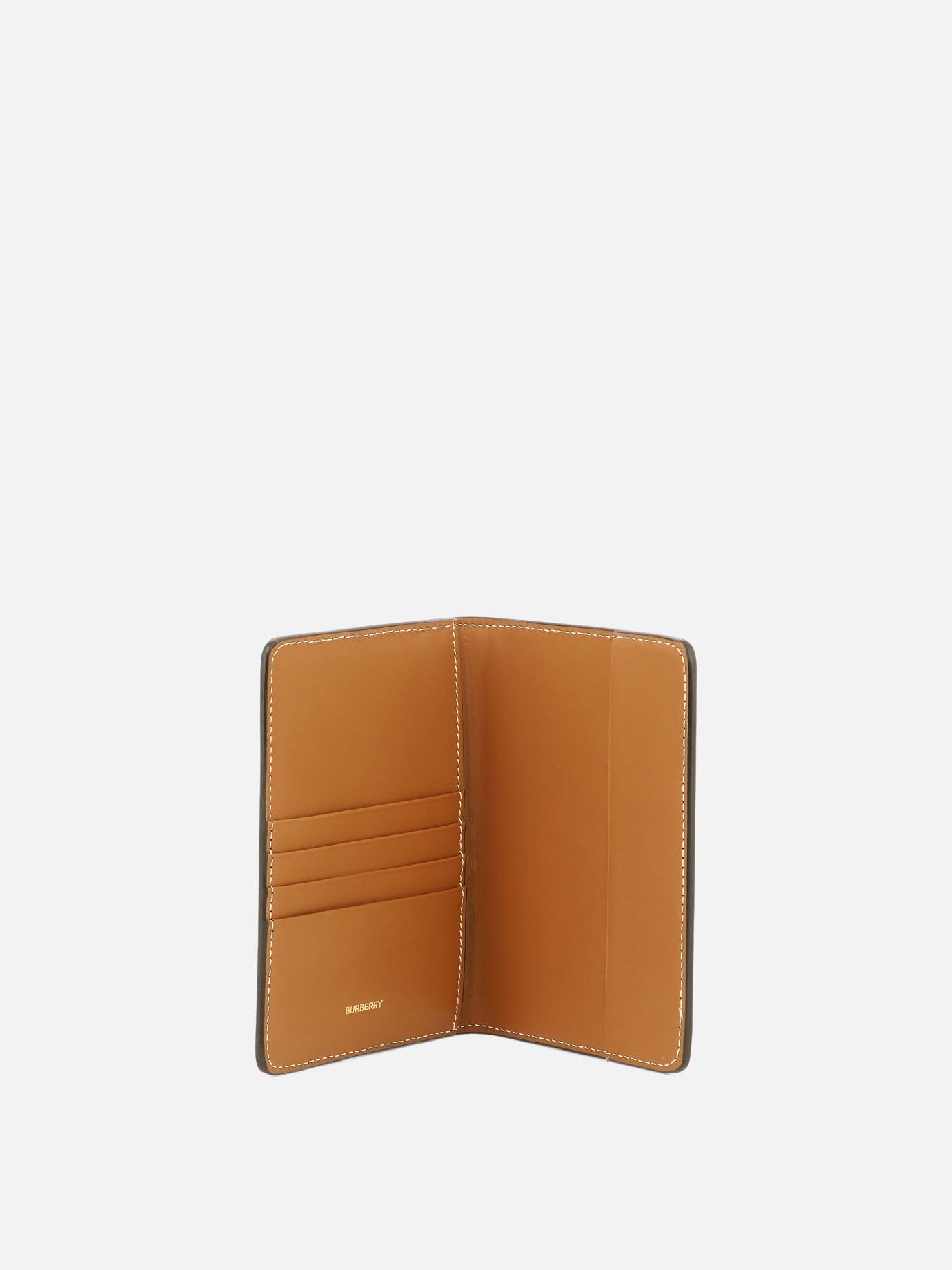 Document cases 71% polyurethane 16% polyester 12% cotton 1% acrylic  Beige - Burberry Women | PDP | VIETTI Online Store | Zoom-Modal_5

