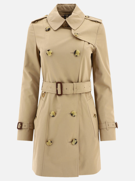 Raincoats & Trench coats 100% cotton  Beige - Burberry Women | PLP | VIETTI Online Store 
