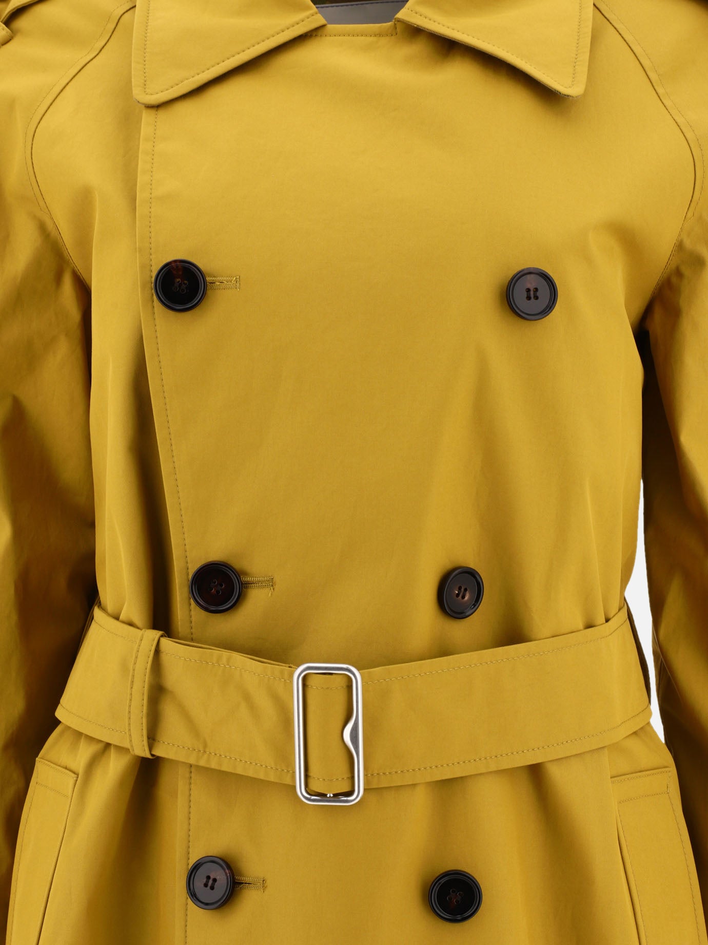 Raincoats & Trench coats 100% cotton  Yellow - Burberry Women | PDP | VIETTI Online Store | Zoom-Modal_3
