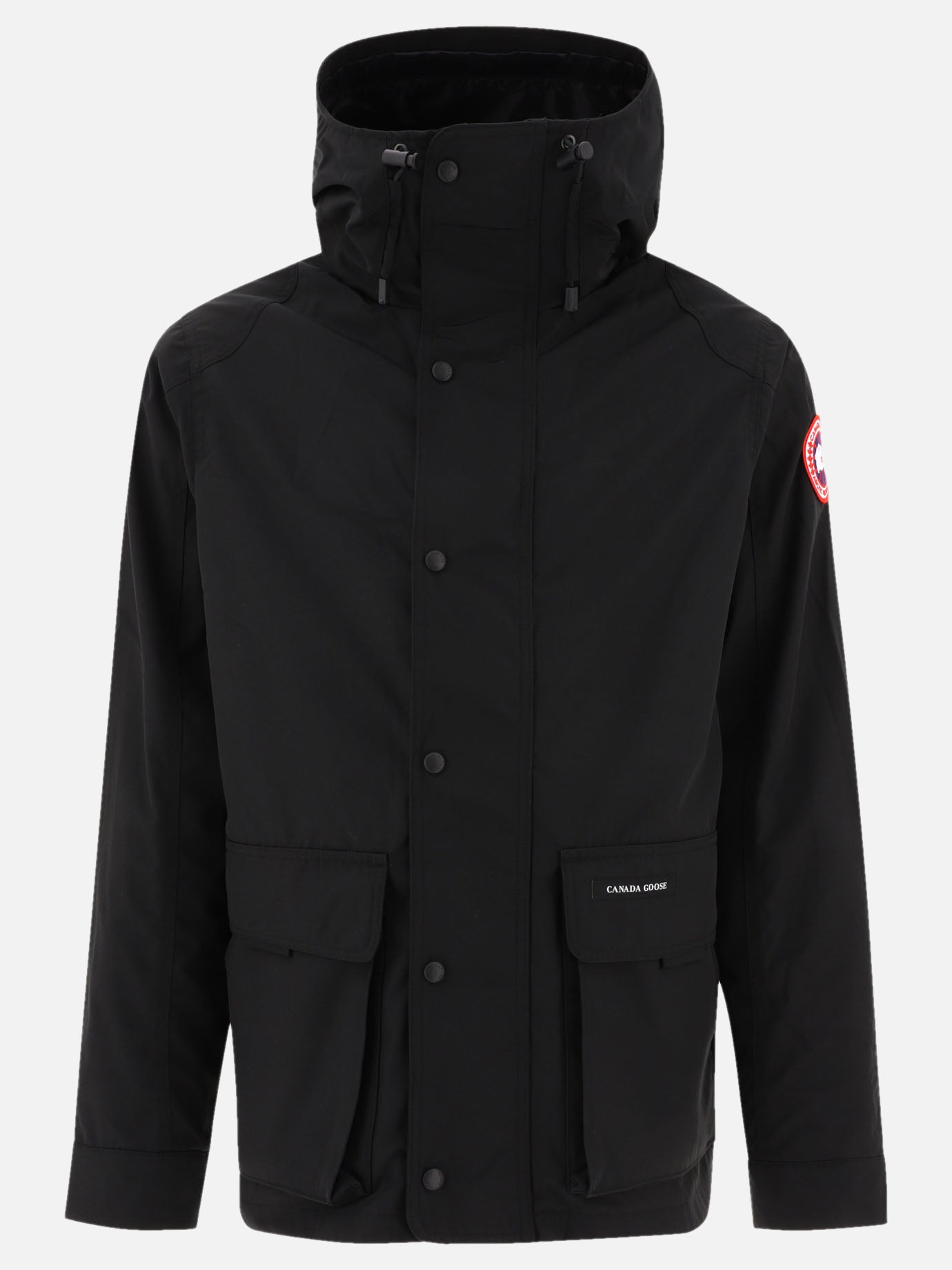 Windbreakers 84% polyester 16% cotton  Black - Canada Goose Men | PDP | VIETTI Online Store | thumbnail