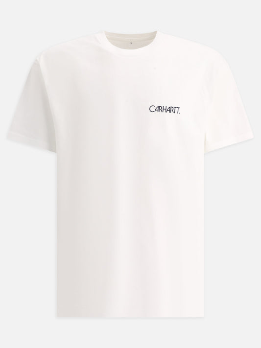 Crewneck t-shirts 100% cotton  White - Carhartt WIP Men | PLP | VIETTI Online Store 
