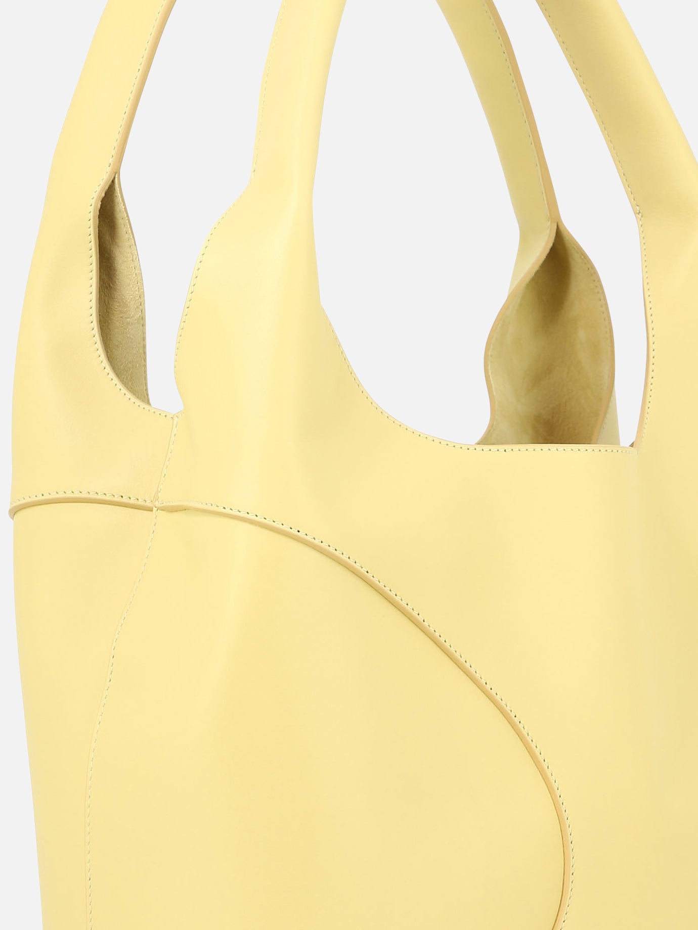 Hobo bag with cut-out detailing