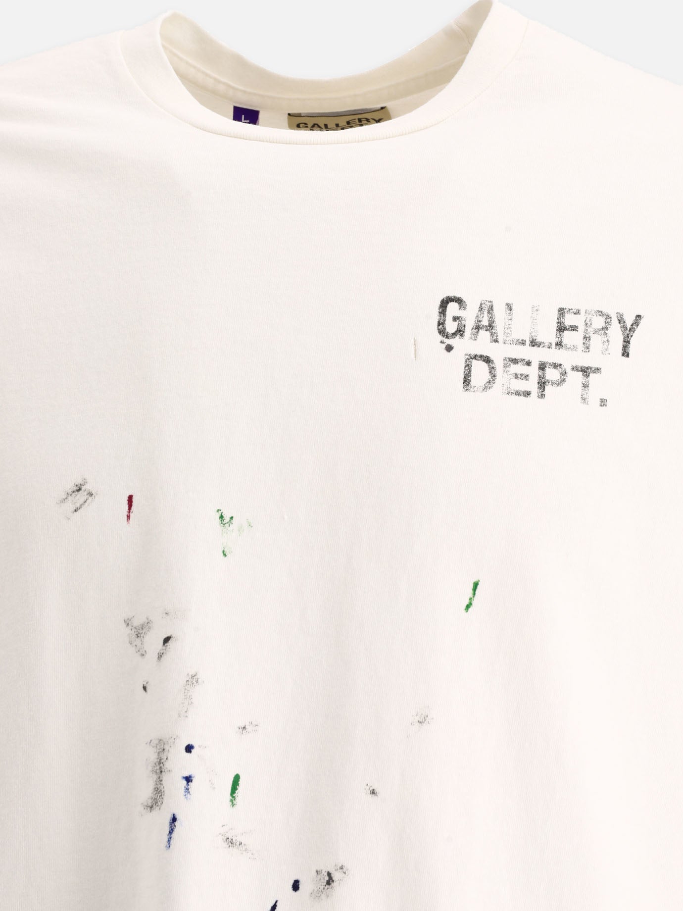 Crewneck t-shirts Graphics  White - Gallery Dept. Men | PDP | VIETTI Online Store | thumbnail_3