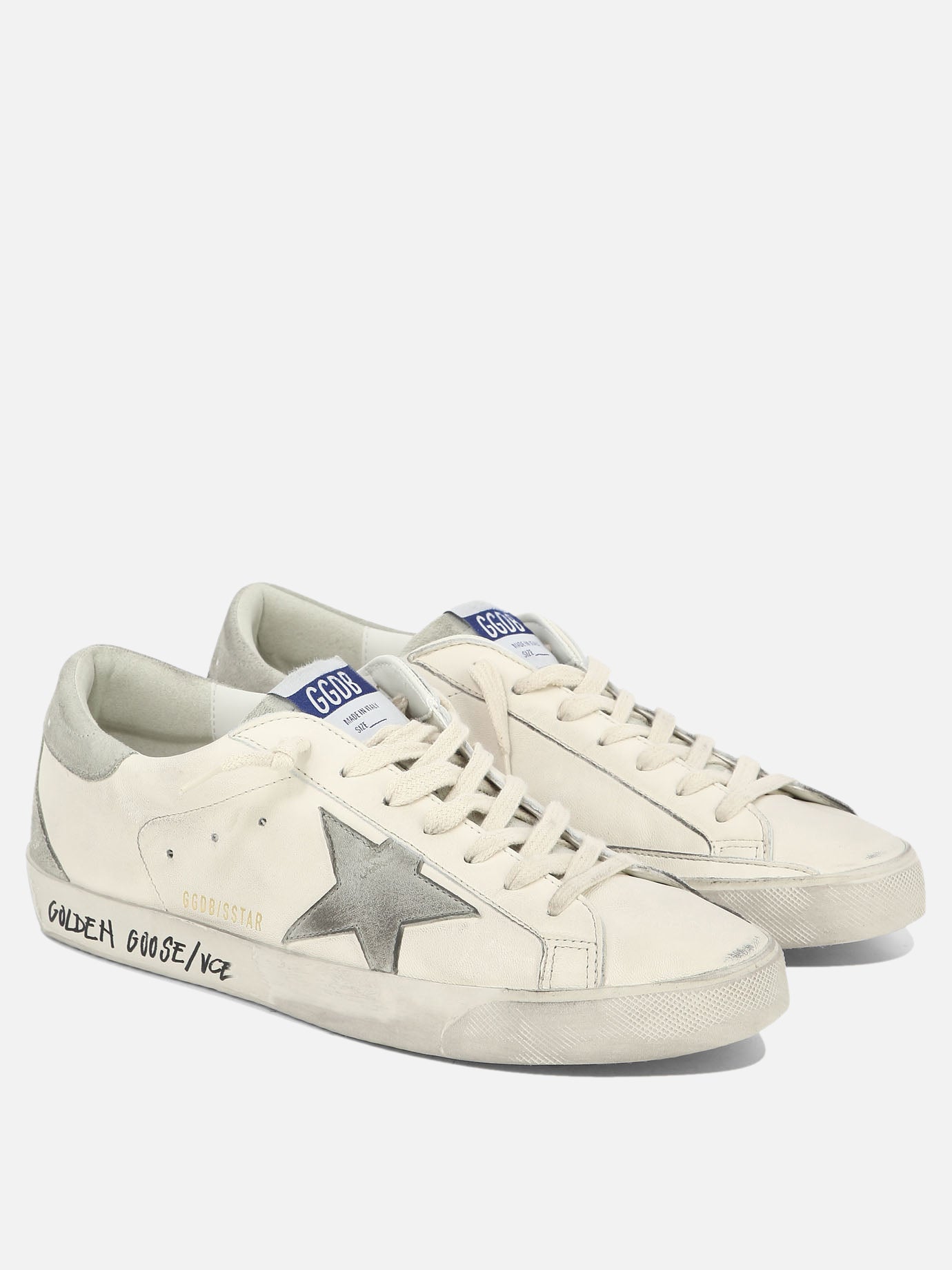 Low top sneakers 69% ovine leather 31% cow leather - 100% rubber  White - Golden Goose Men | PDP | VIETTI Online Store | Zoom-Modal_2
