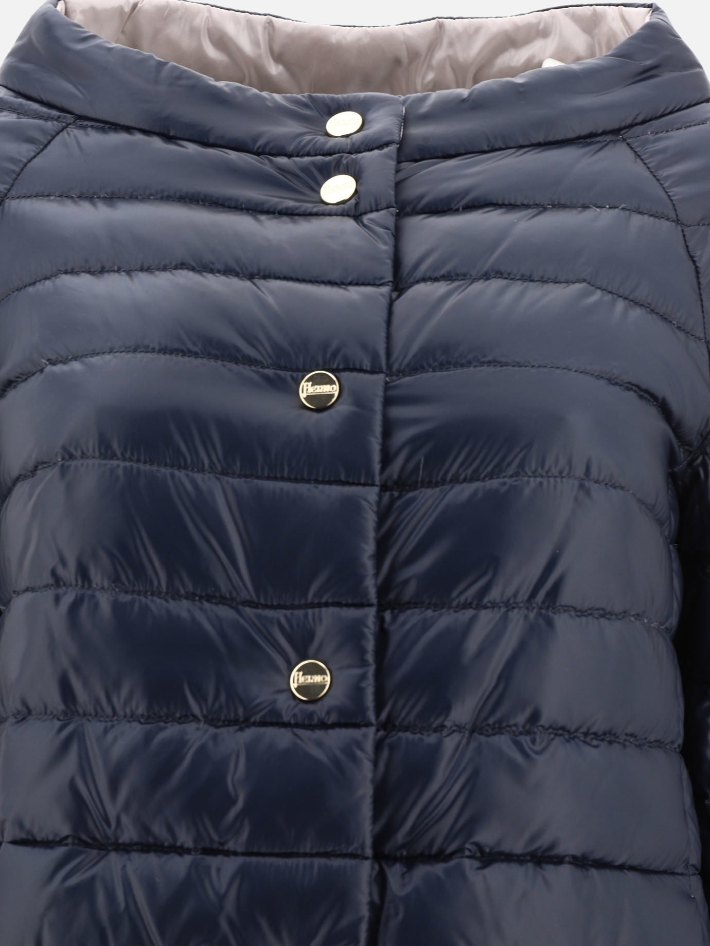 Down jackets Solid colour  Blue - Herno Women | PDP | VIETTI Online Store | Zoom-Modal_5
