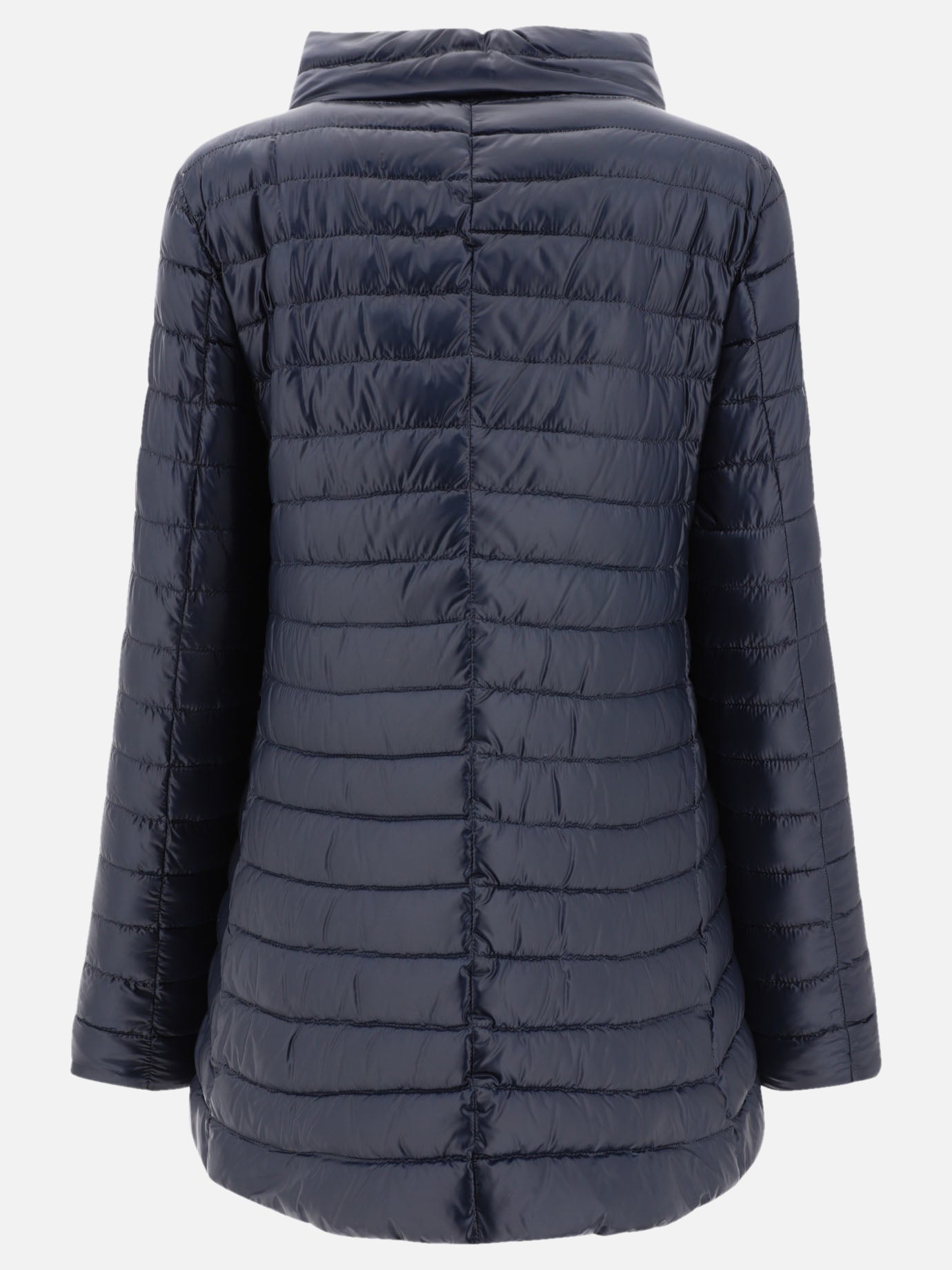 Down jackets 100% polyamide - Padding: down and feathers  Blue - Herno Women | PDP | VIETTI Online Store | thumbnail_3