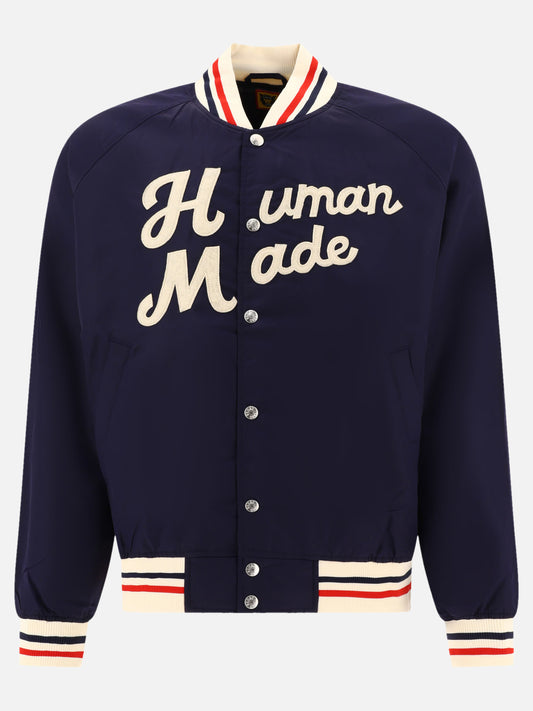 Bomber jackets 100% nylon  Blue - Human Made Men | PLP | VIETTI Online Store 
