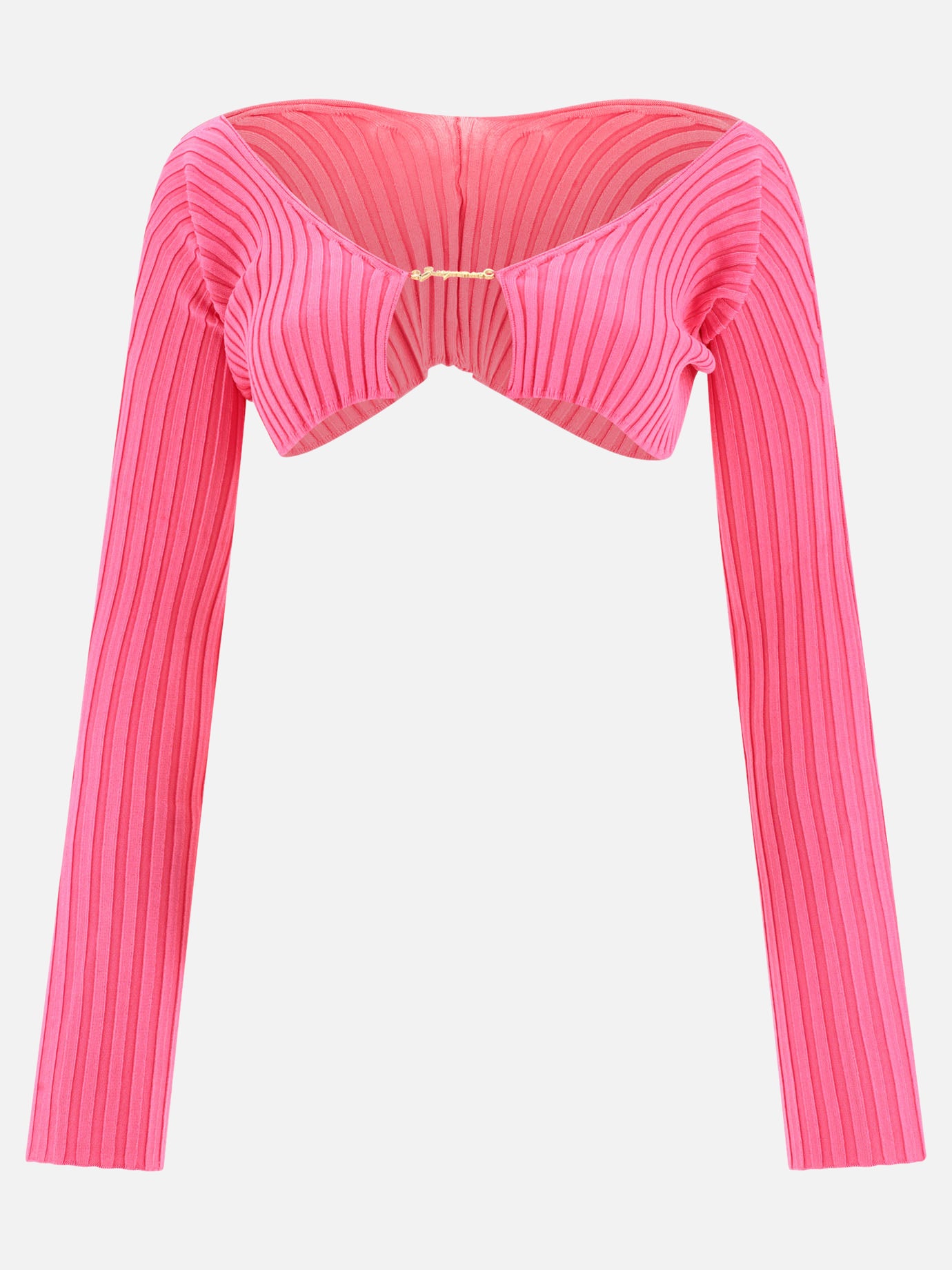 Cardigans 213KN108  Fuchsia - Jacquemus Women | PDP | VIETTI Online Store | thumbnail