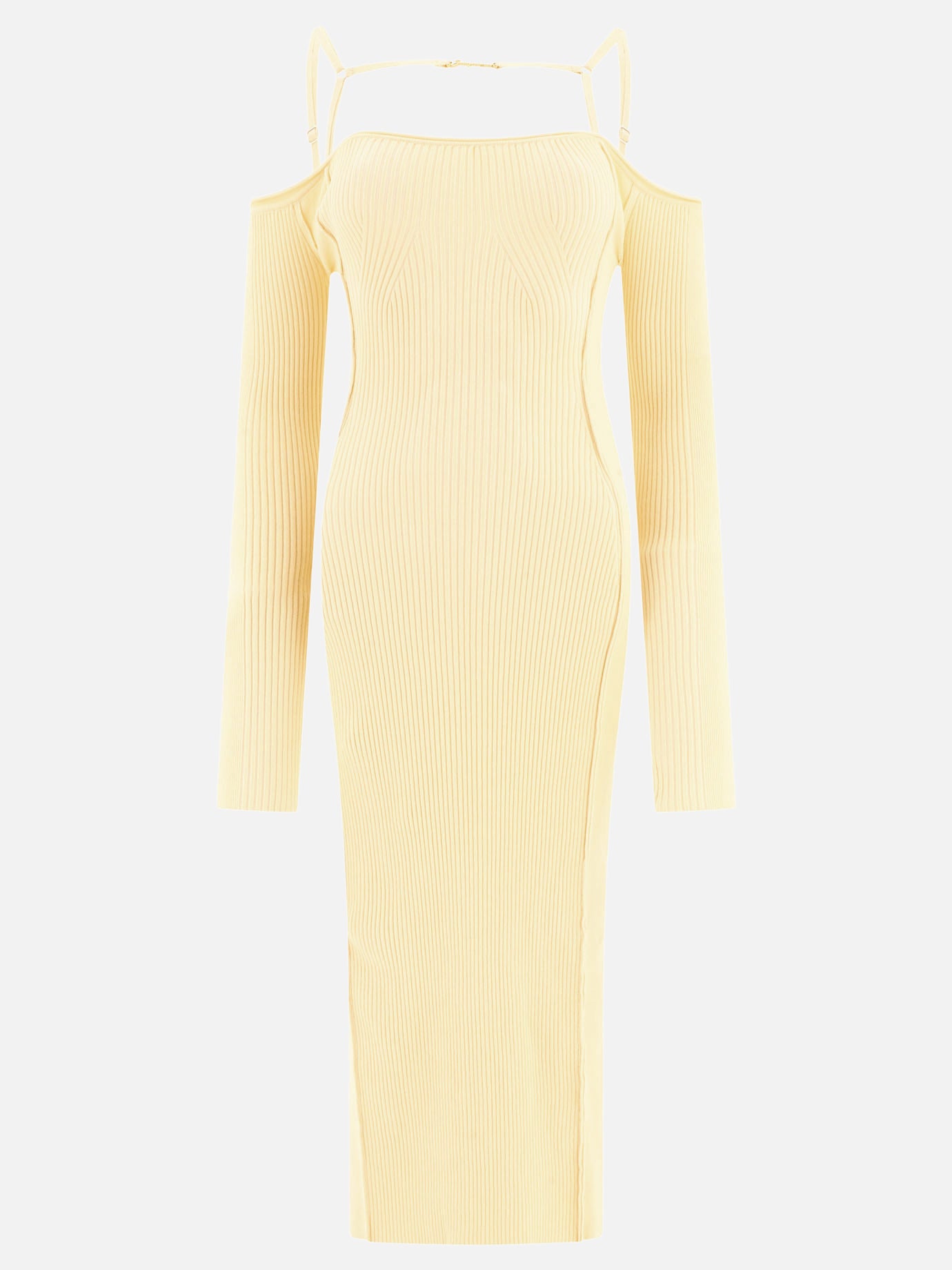 Long dresses 241KN365  Beige - Jacquemus Women | PDP | VIETTI Online Store | Zoom-Modal
