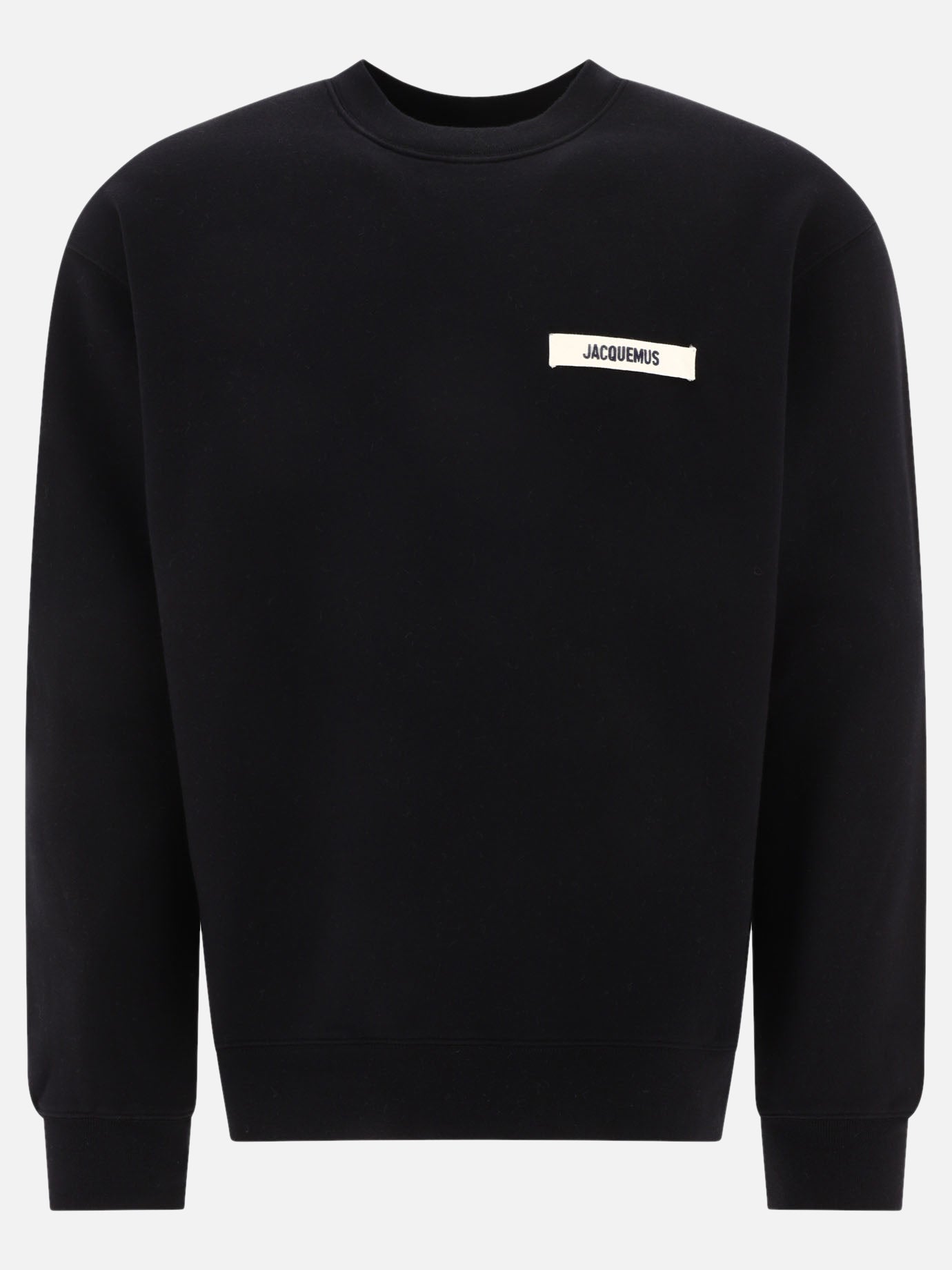 Crewnecks 100% cotton  Black - Jacquemus Men | PDP | VIETTI Online Store | Zoom-Modal
