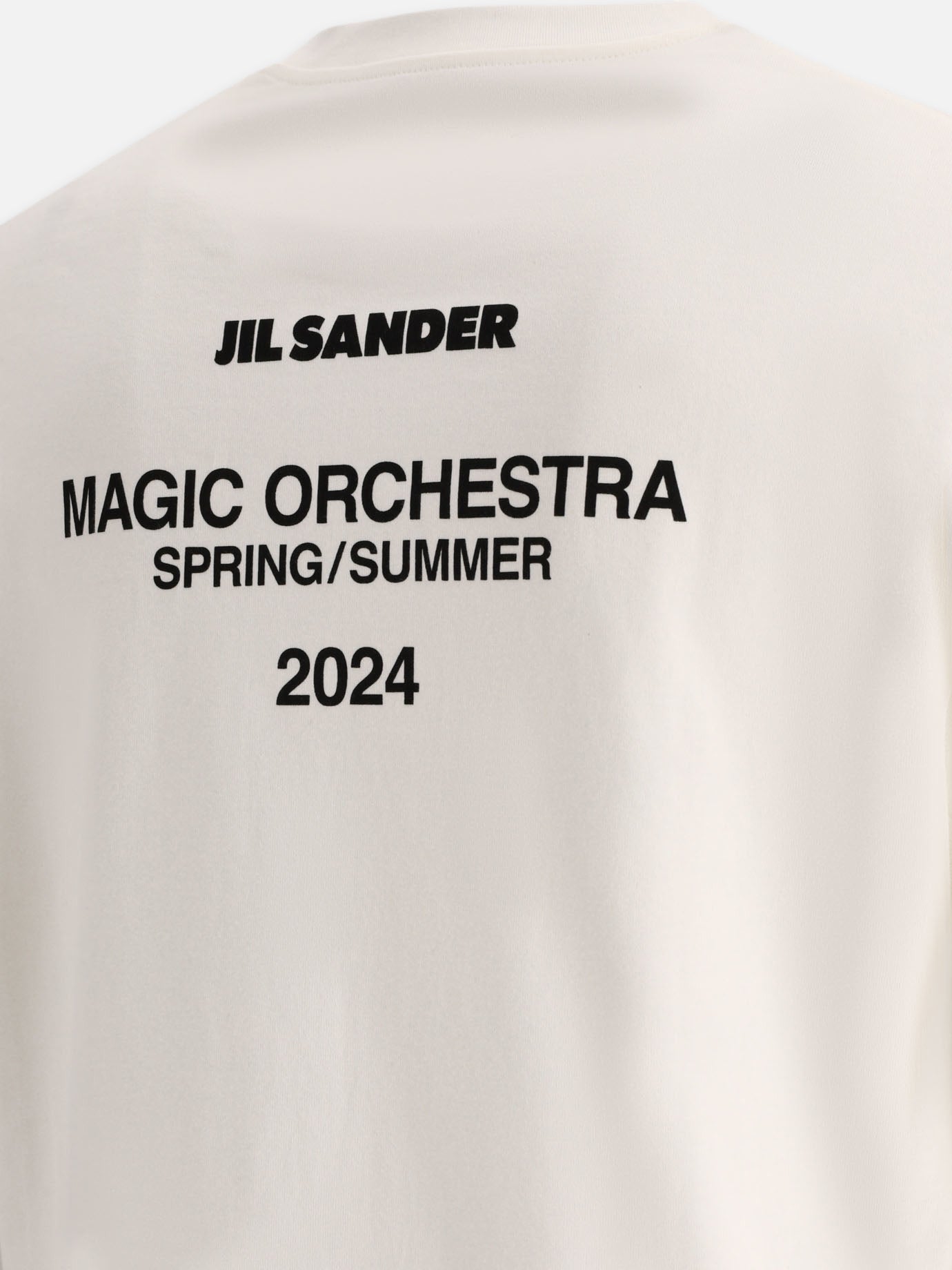 Crewneck t-shirts 100% cotton  White - Jil Sander Men | PDP | VIETTI Online Store | thumbnail_4