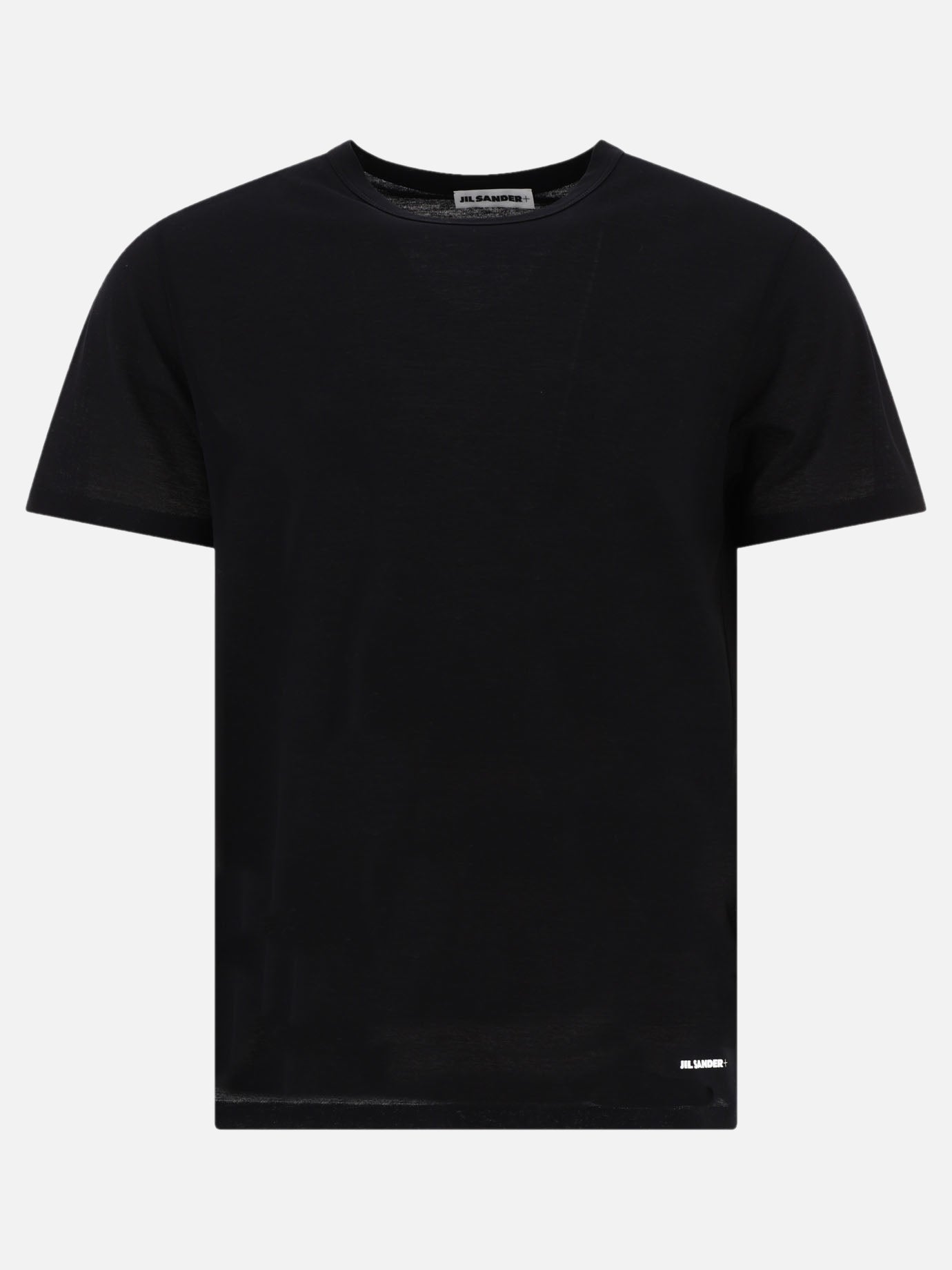 Crewneck t-shirts 100% cotton  Black - Jil Sander Men | PDP | VIETTI Online Store | Zoom-Modal
