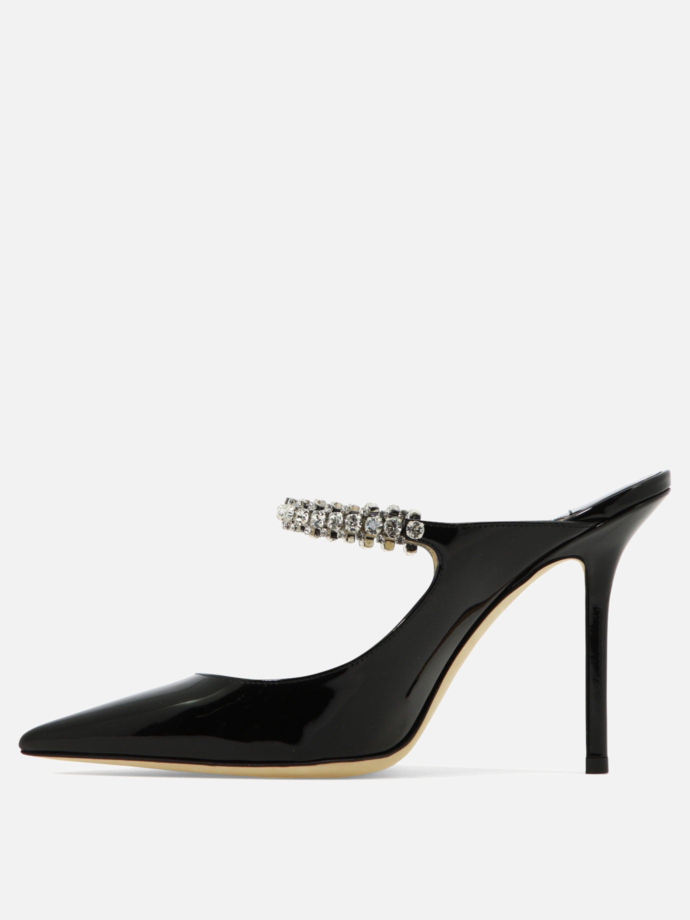 Mules 100% leather - 100% leather  Black - Jimmy Choo Women | PDP | VIETTI Online Store | Zoom-Modal_3
