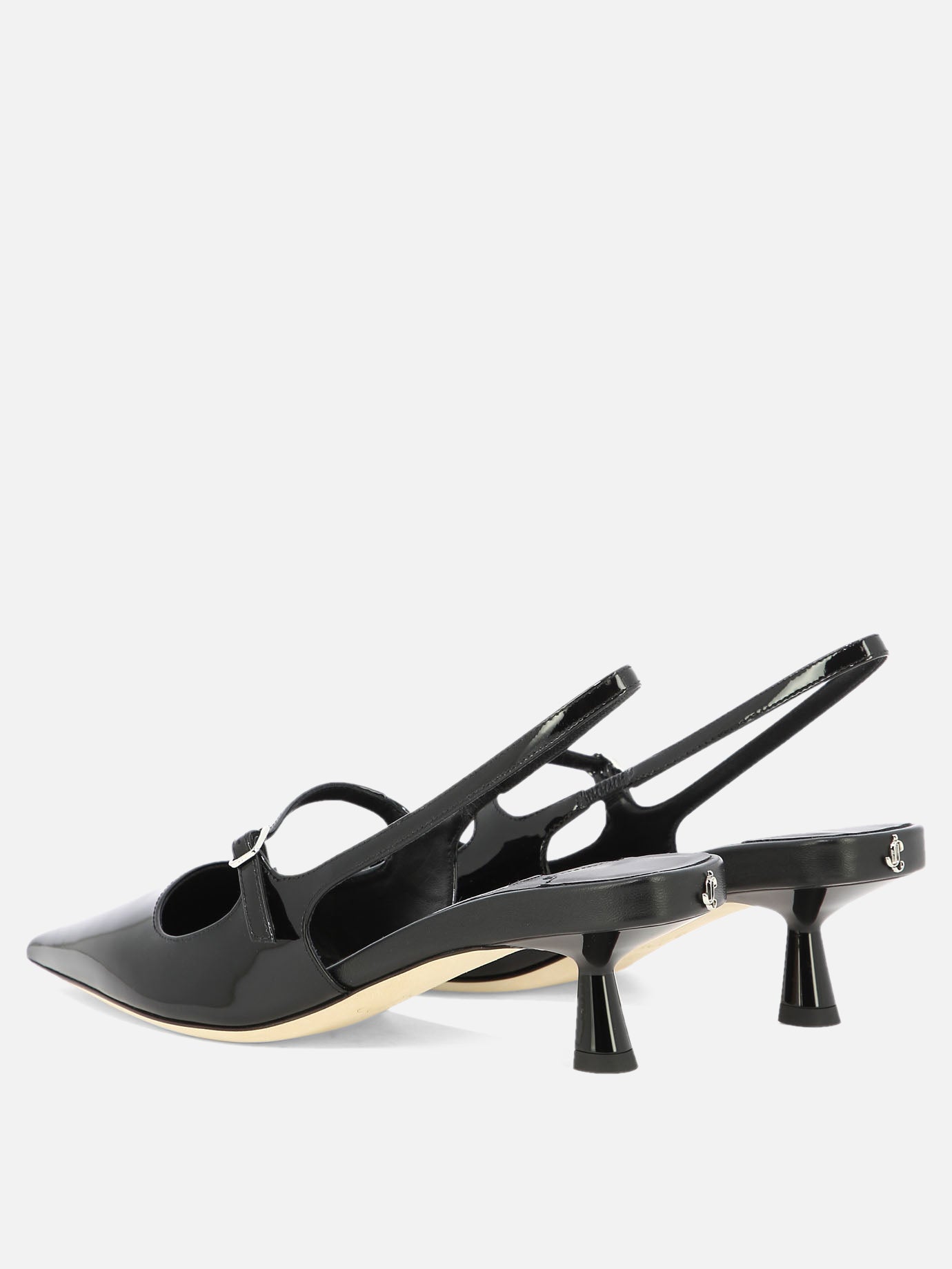 Slingbacks 100% patent leather - 100% leather  Black - Jimmy Choo Women | PDP | VIETTI Online Store | thumbnail_4