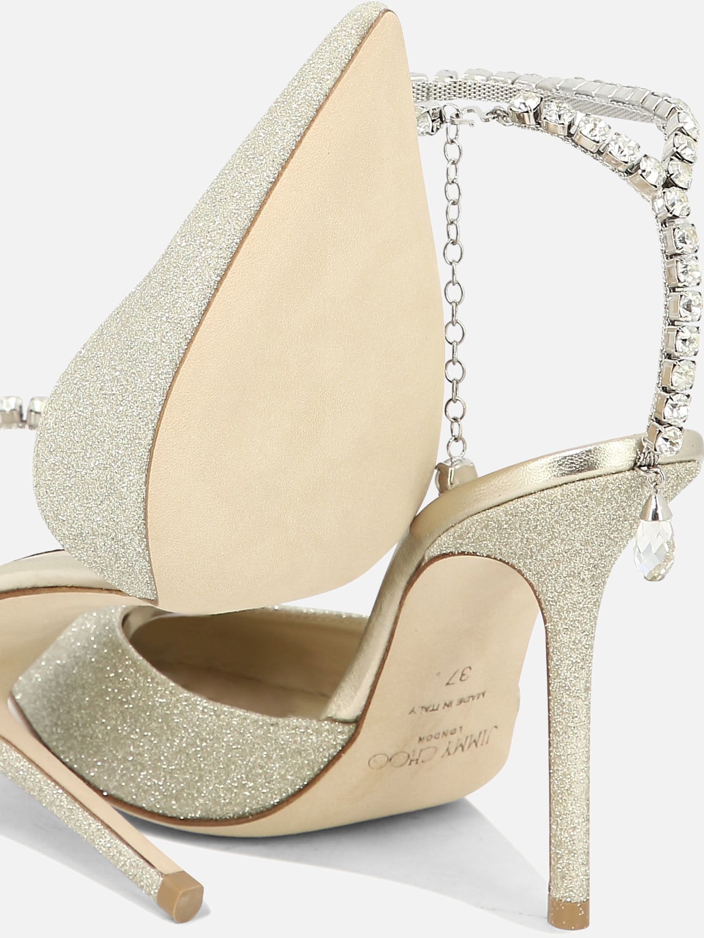 Pumps 100% polyester - 100% leather  Silver - Jimmy Choo Women | PDP | VIETTI Online Store | Zoom-Modal_5
